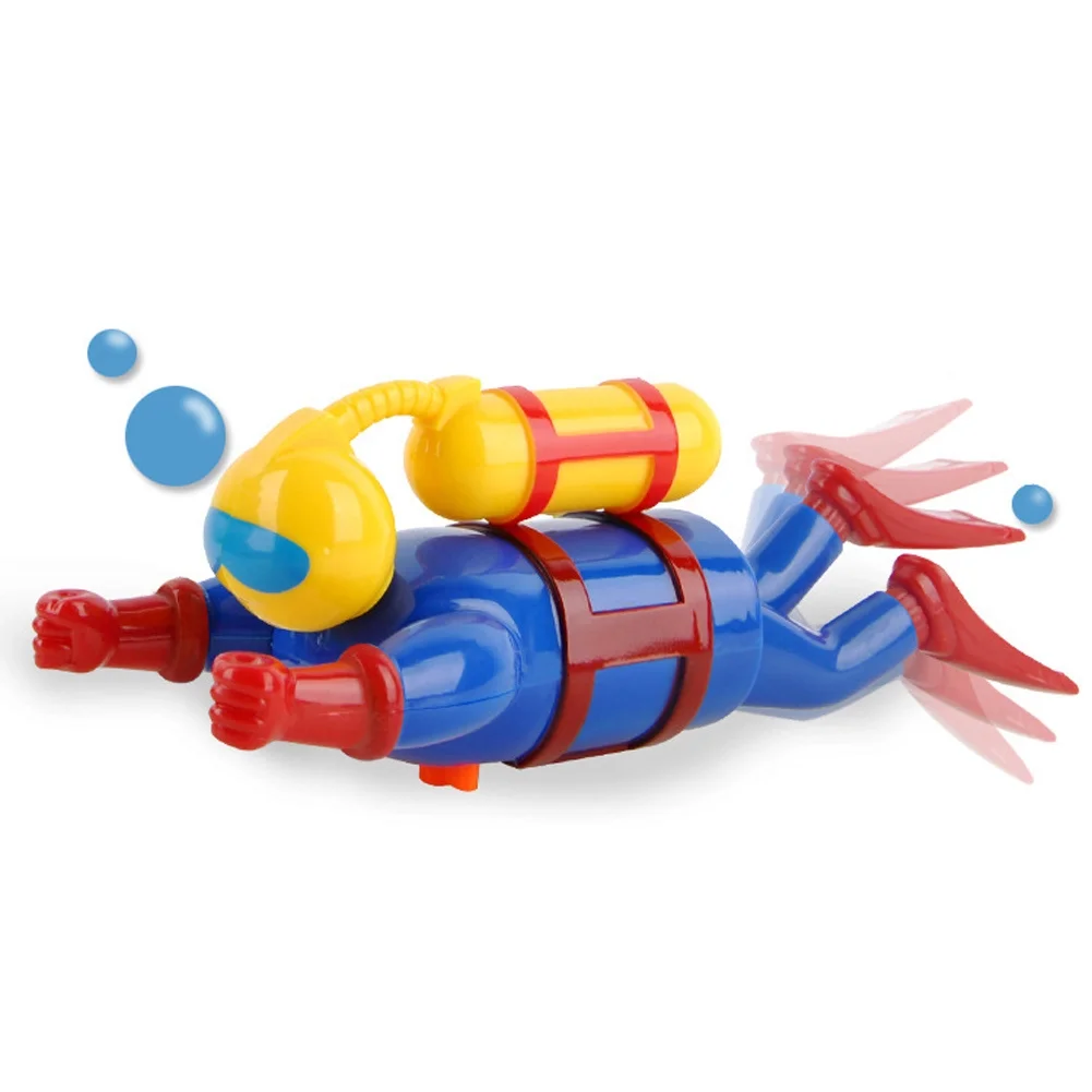Children Dive Toys Wind-up Diver Doll Funny Water Swimming Bath Playing Creativity Kids Toys