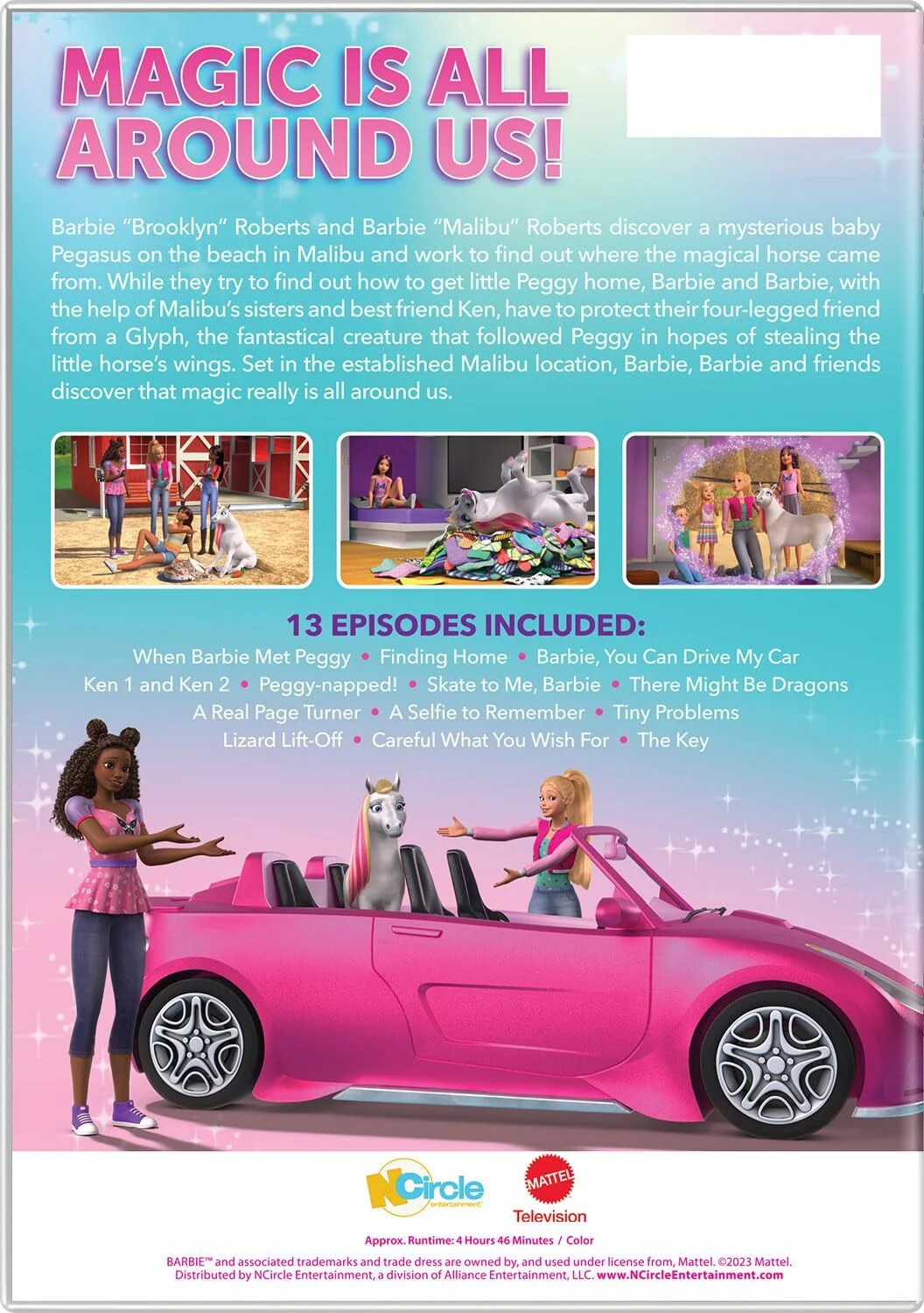 Barbie: A Touch of Magic: Season 1 (DVD), NCircle, Kids & Family