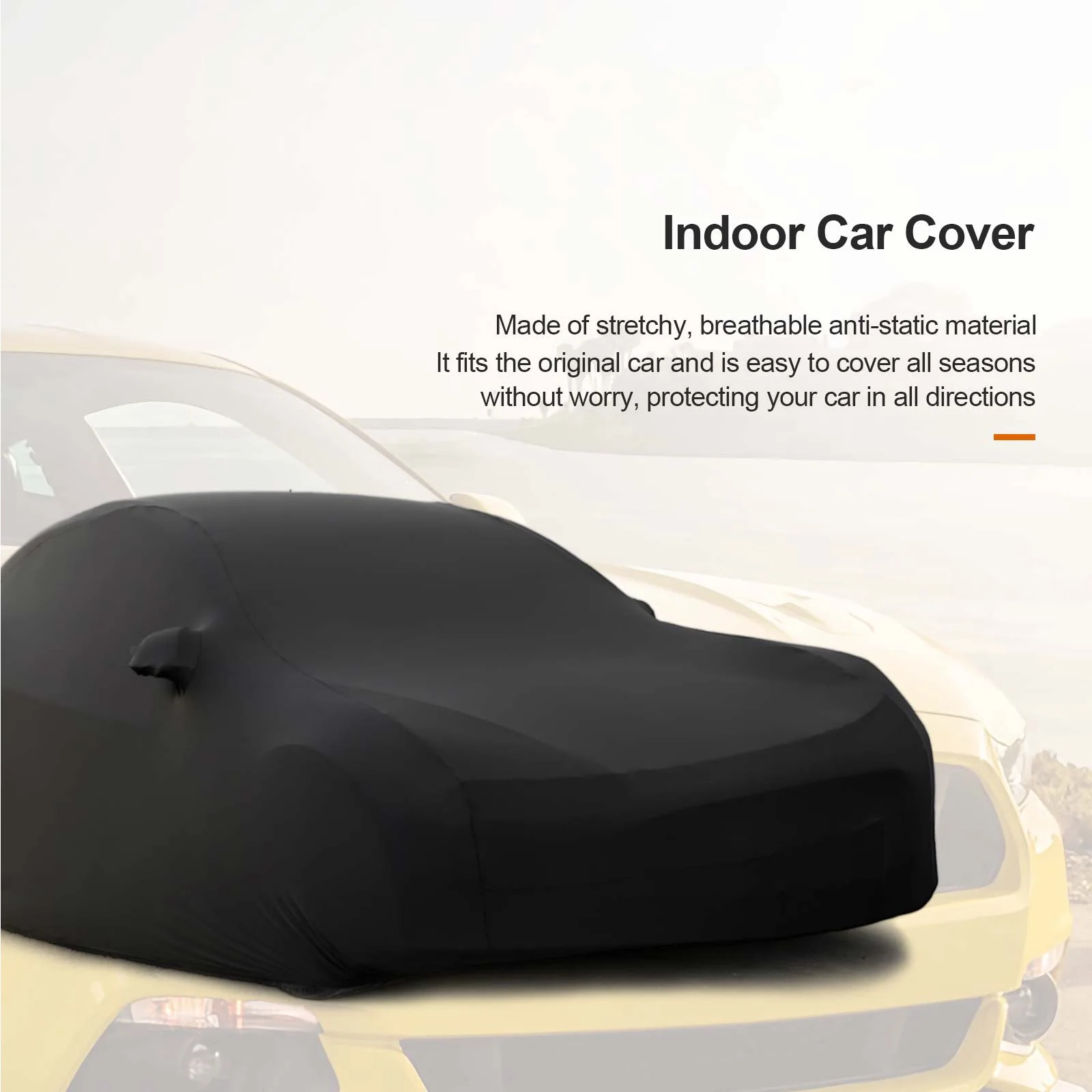 AUTOXBERT Full Car Cover Indoor UV Dust Proof Resistant  Protection for Tesla Model Y 3