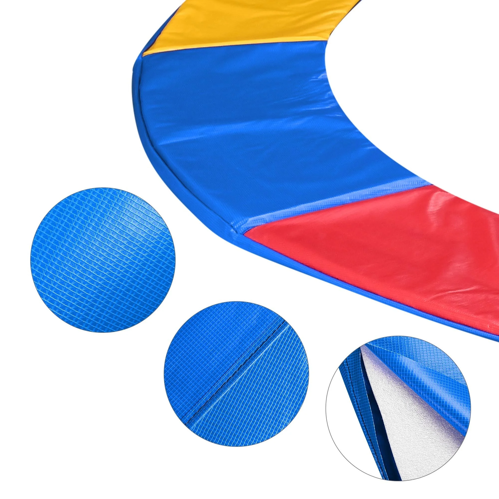 Colorful Trampoline Pad - 1 - 10.15 - Jump with confidence on this durable pad!