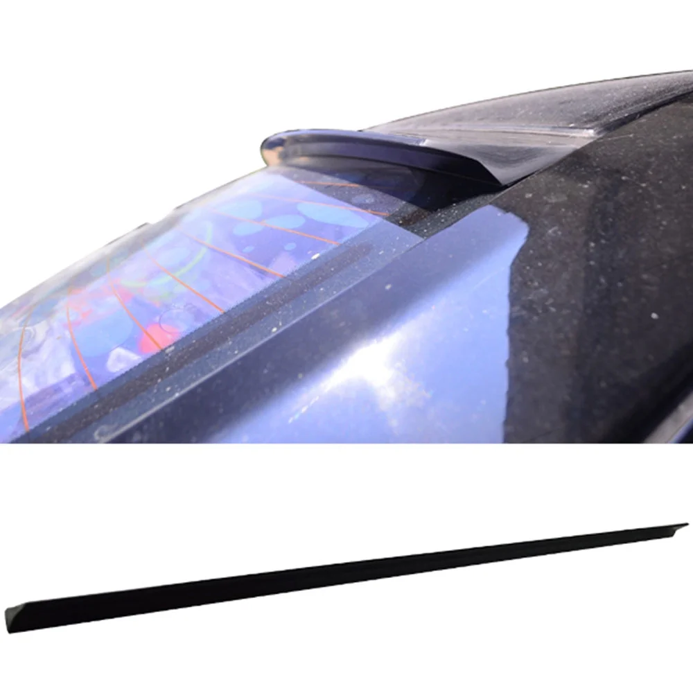 Ikon Motorsports Compatible with 13-15 Hyundai Genesis VRS Style Roof Spoiler Wing Unpainted - PUF