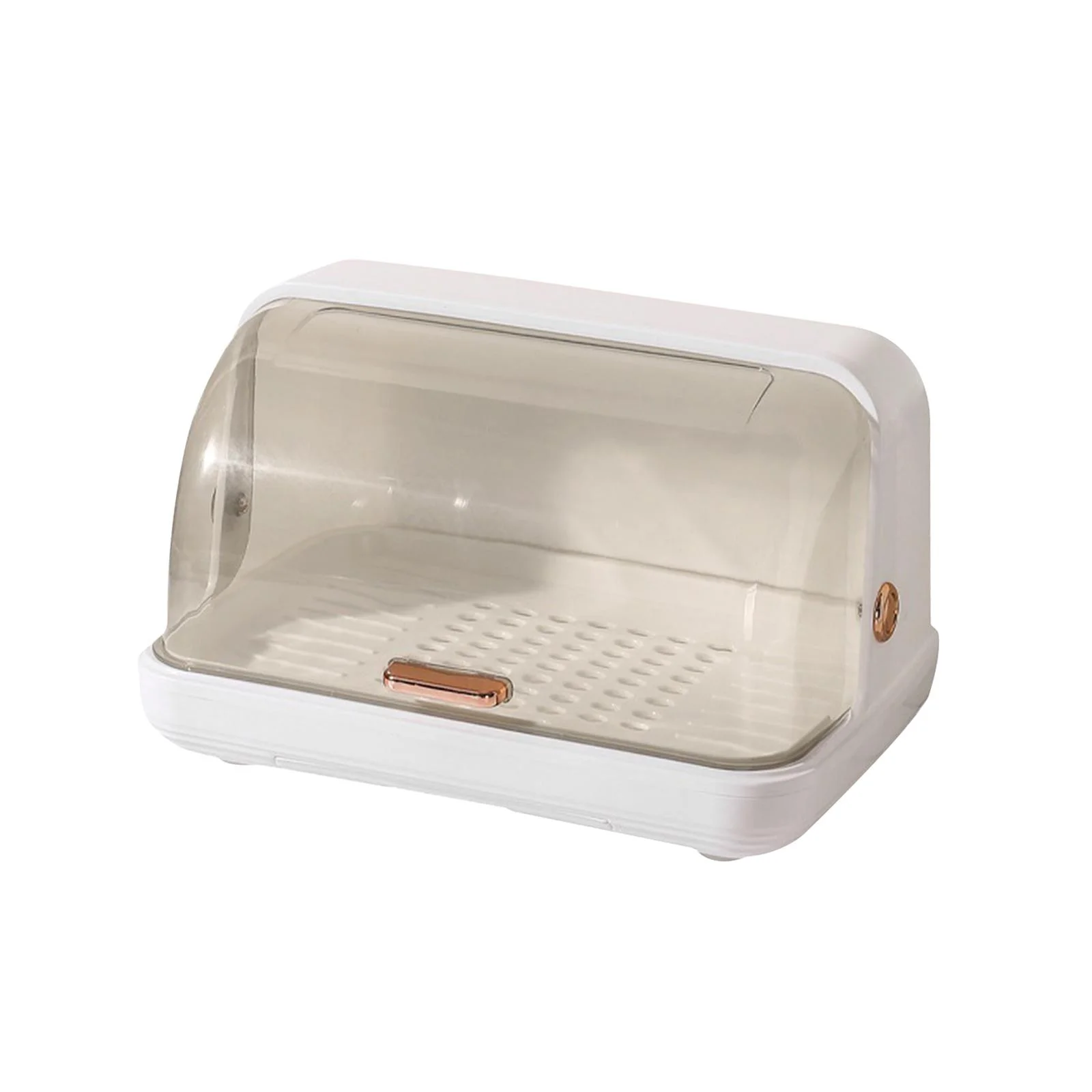 Baby Bottle Drying Rack Dish Bowl Drying Rack Dustproof with Drainer Dustproof Cup Holder with Lid for Dinnerware Bowl Cultlery Milk Bottles white