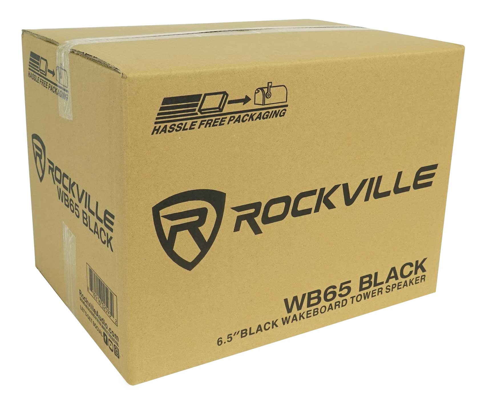 4) Rockville WB65 Black 6.5