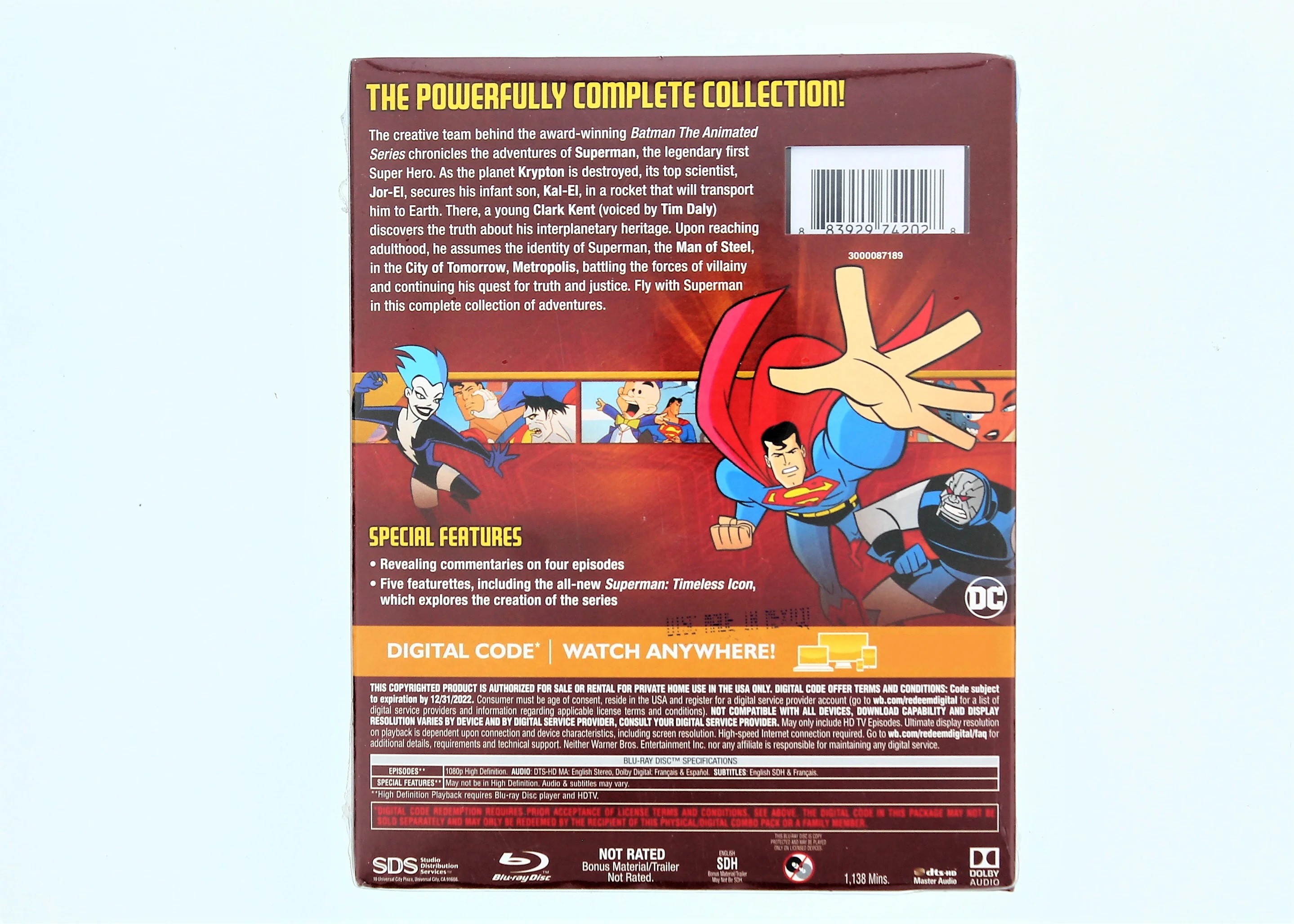 Superman: The Complete Animated Series (Blu-ray)