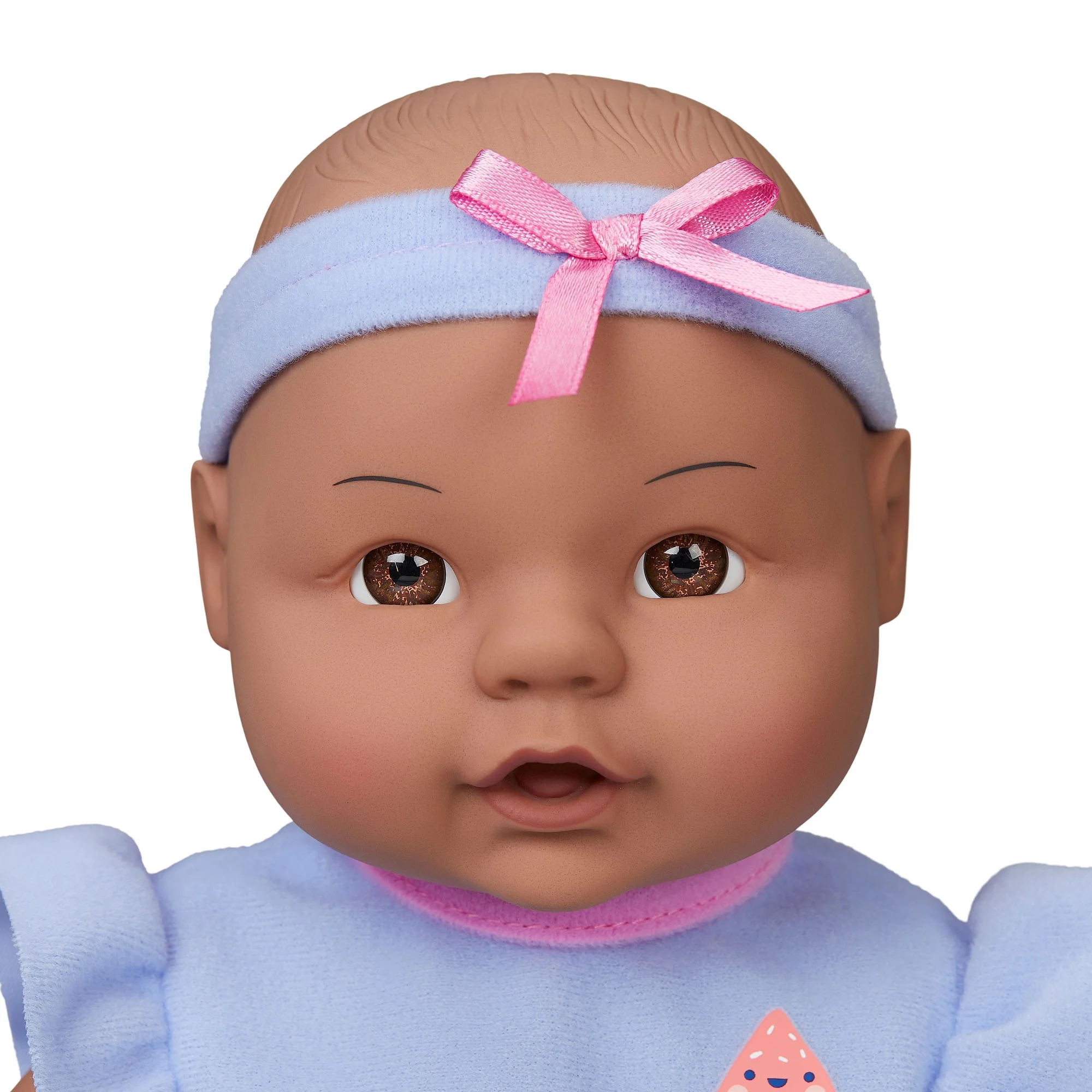 My Sweet Love 12.5 inch Play with Me Play Set, 16 Pieces Included, Dark Skin Tone, Brown Eyes