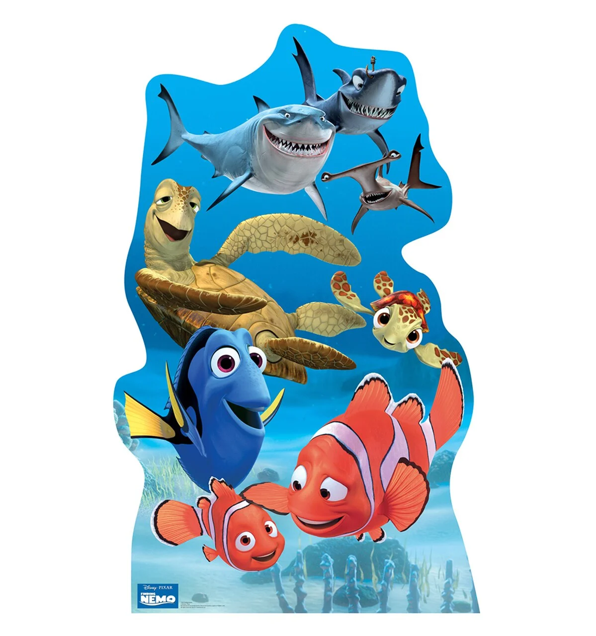Advanced Graphics  Finding Nemo Group - Disney - Pixar Cardboard Cutout