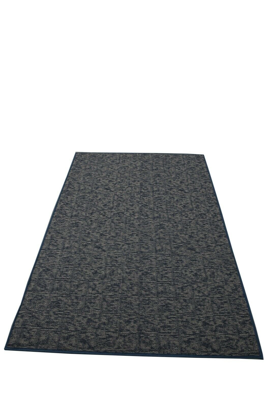 Furnish My Place Modern Indoor/Outdoor Commercial Solid Color Rug - Navy, 2' Hexagon, Pet and Kids Friendly Rug. Made in USA, Area Rugs Great for Kids, Pets, Event, Wedding