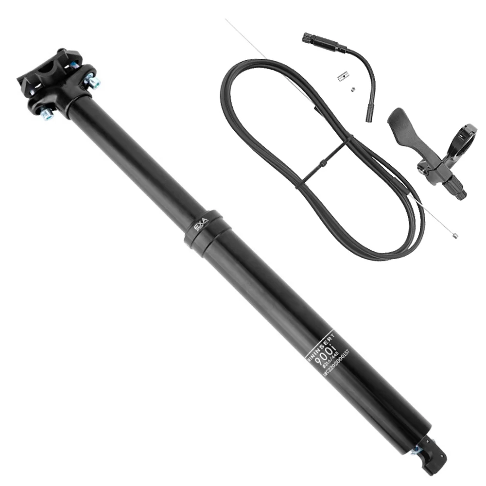 30.9mm31.6mm Mountain Bike Seatpost with Adjustable Height MTB Cable Controlled Hydraulic Seatpost Remote Internal Inner Cable Routing  Seat Post