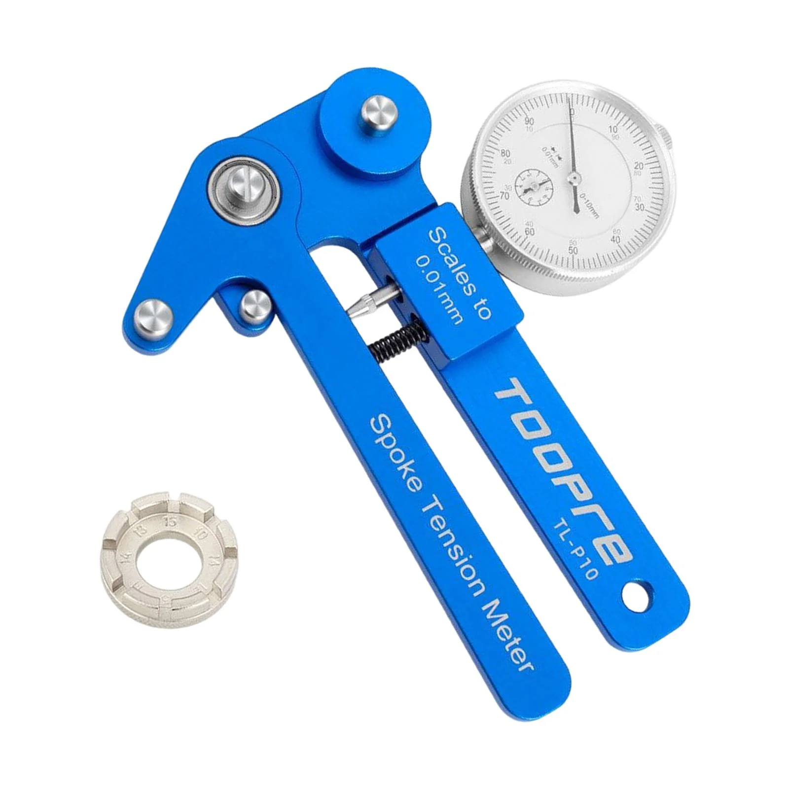 Bike Wheel Spoke Measuring Tool Durable Cycling for Outdoor Sports Mountain Bike Wheel Rim Adjustment mechanical meter