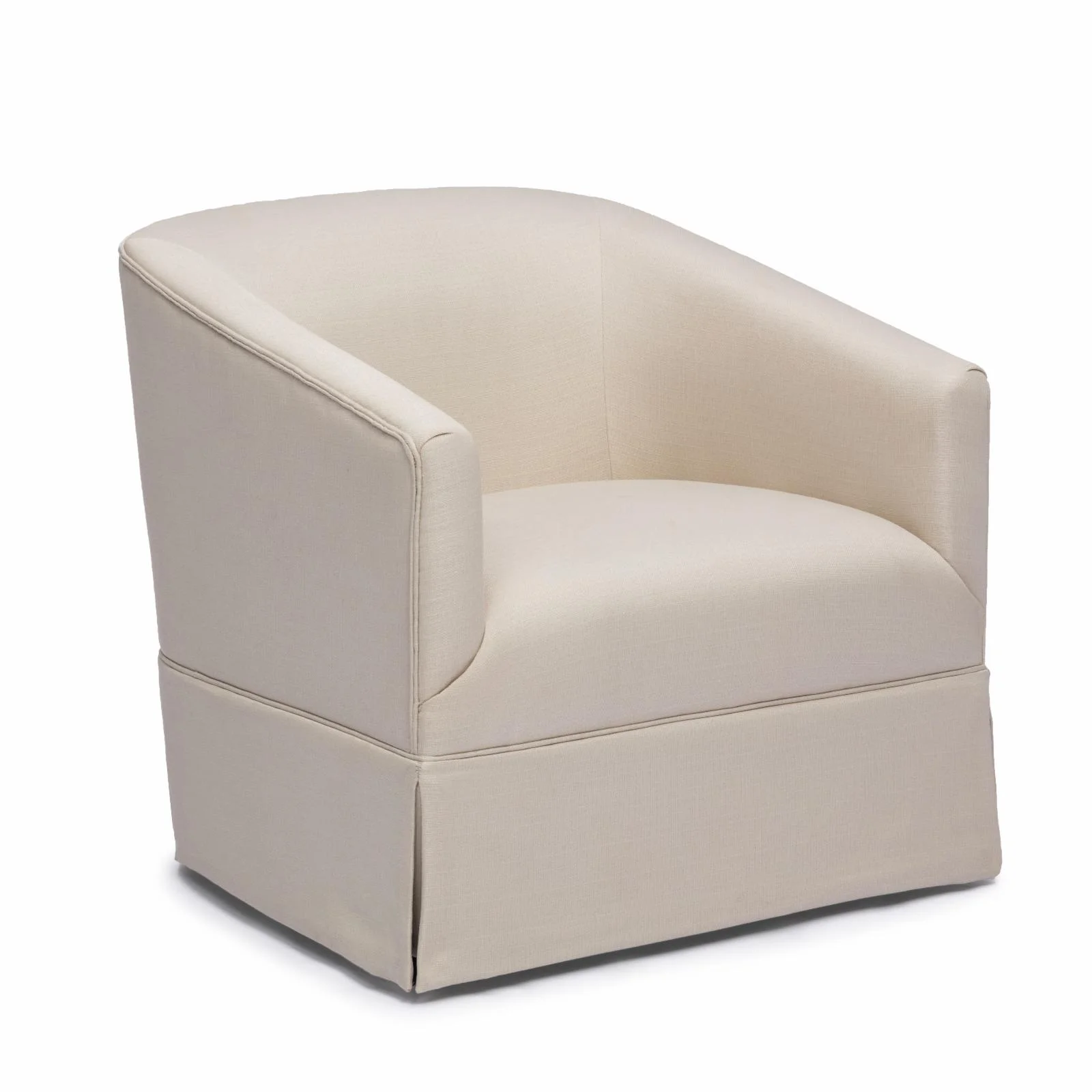 Comfort Pointe Elm Skirted Swivel Chair