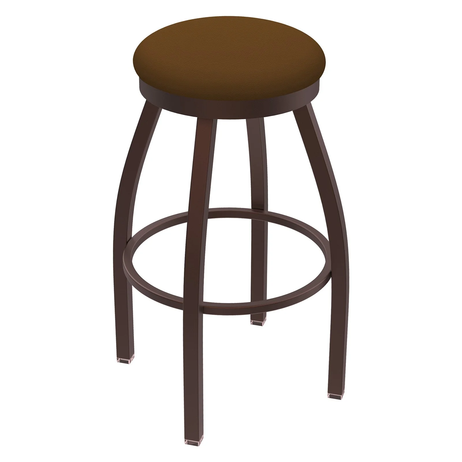 Holland Bar Stool Co Misha Backless 36 in. Extra Tall Swivel Bar Stool with Faux Leather Seat