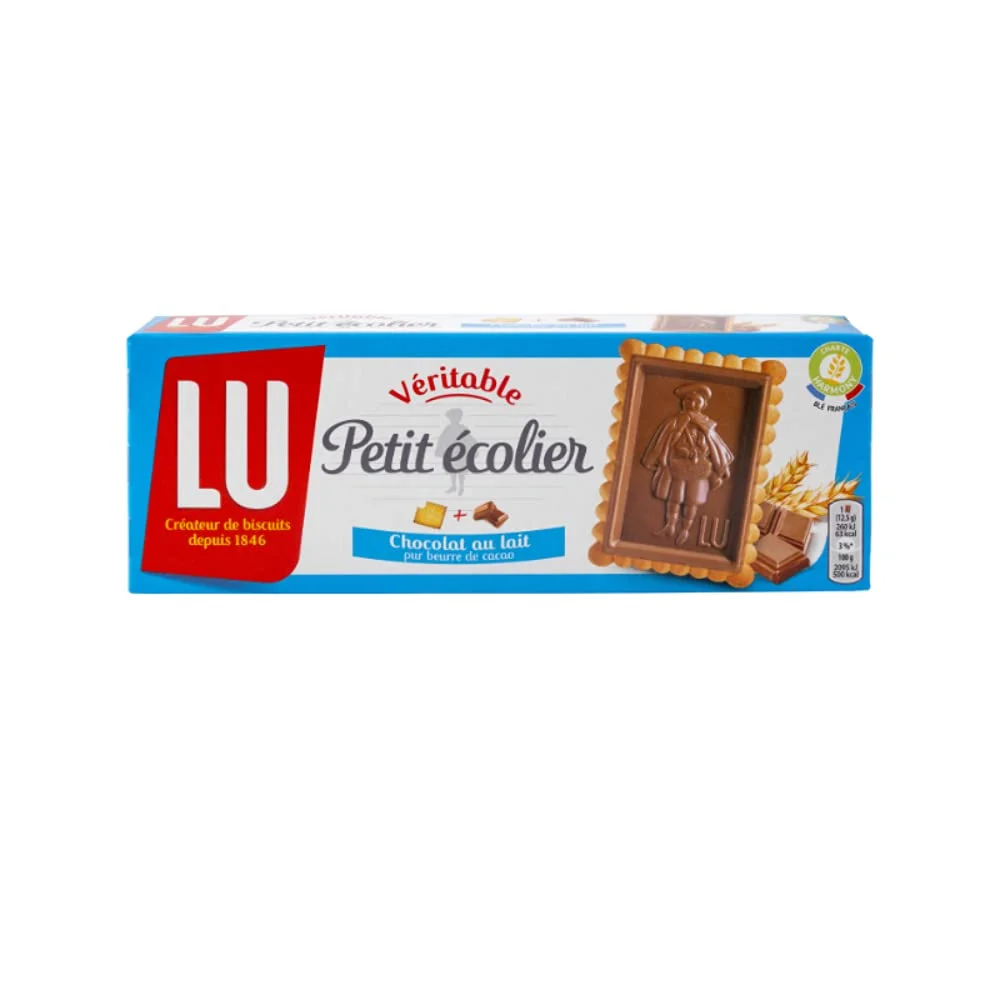 LU Veritable Petit Ecolier Milk Chocolate Biscuits 150g - Pack of 6