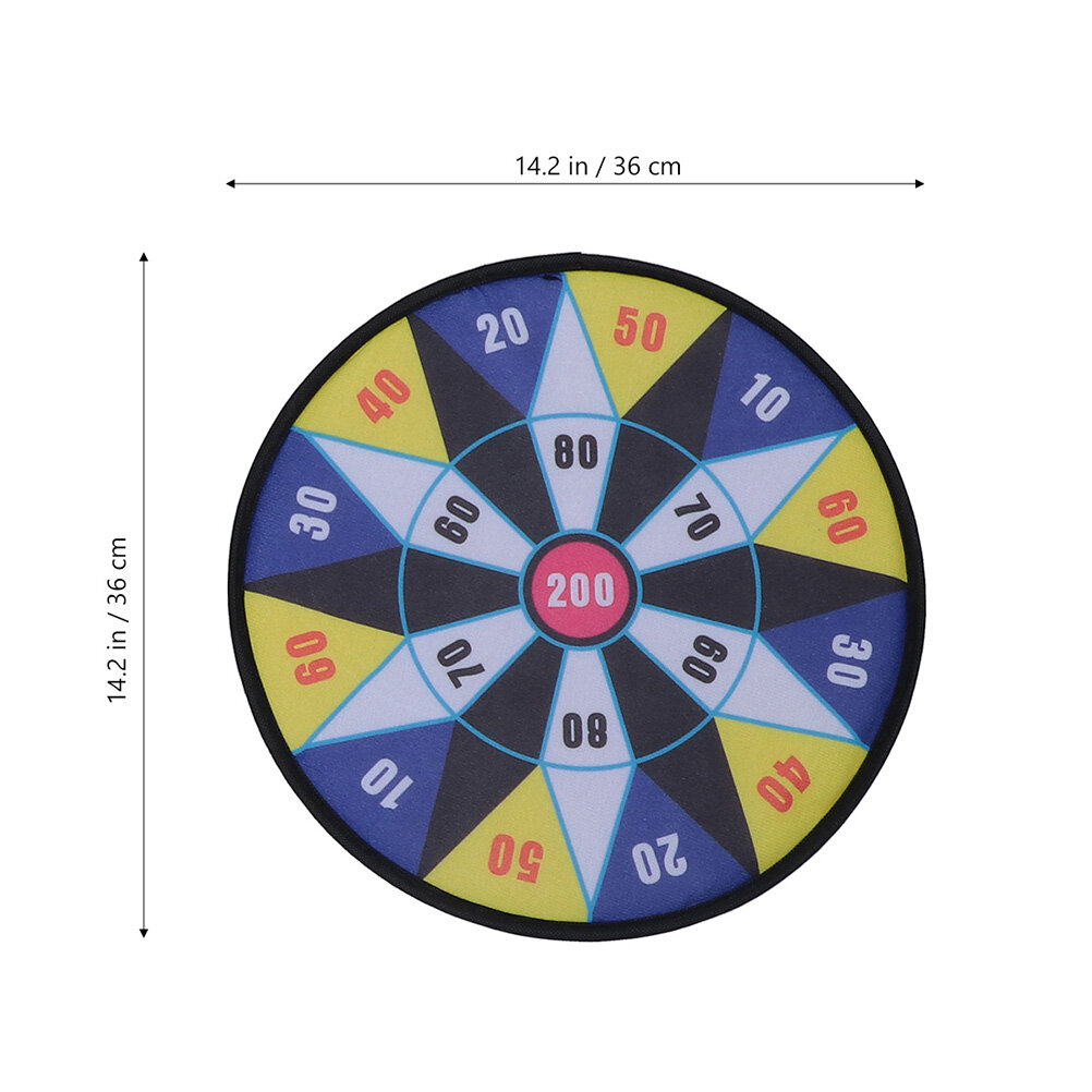 Dart Board Toy 2 Sets Tossing Darts Toy Kids Sticky Ball  Ball Dart Board Interactive Toy
