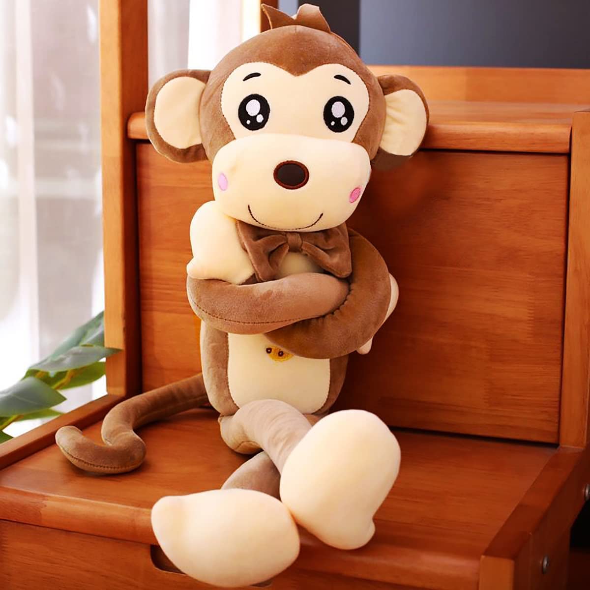 Monkey Plush Stuffed Animal Toy Cute Plushie Funny Plushies for Kids Boys Girls Baby Gifts 22