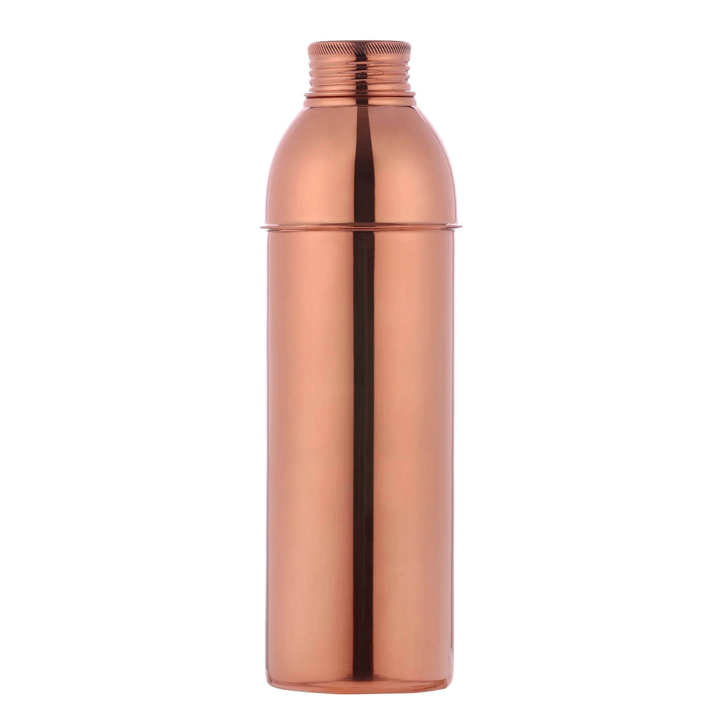Pure Copper Water Bottle Bislery UNLINED, UNCOATED and LACQURE FREE for Ayurvedic Health Benefits, 900 Ml (30.40 Fl Oz)