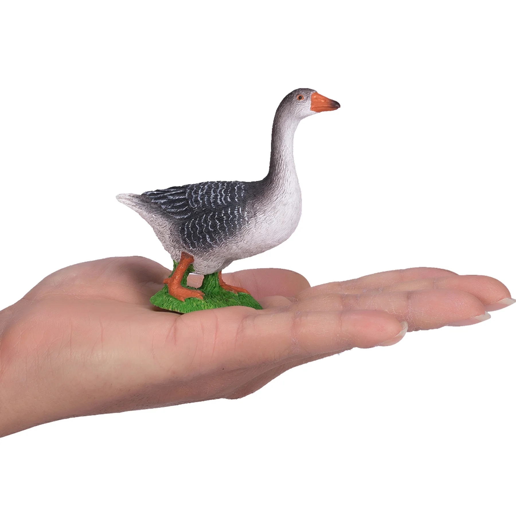 MOJO Grey Goose Realistic International Wildlife Hand Painted Toy Figurine