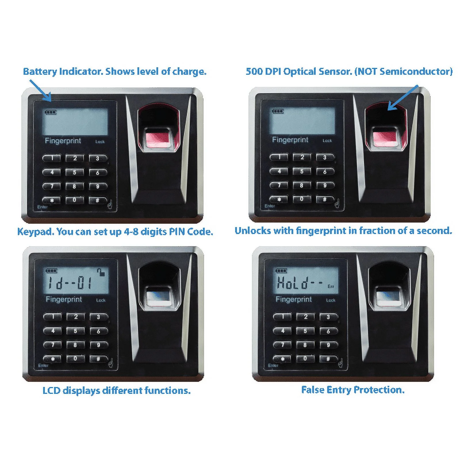 Viking Security Safe VS-20BLX Biometric Lock Gun Safe