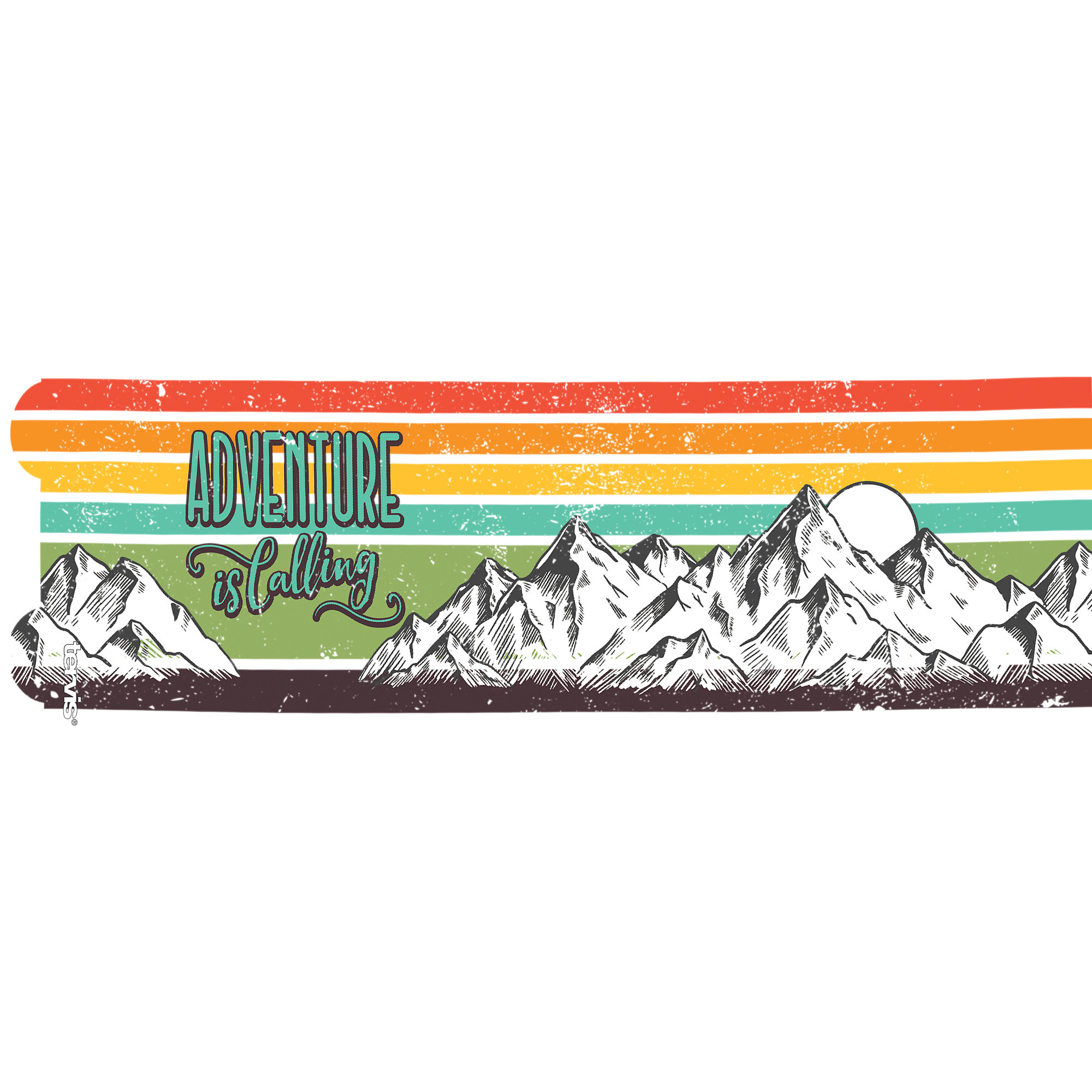 Tervis Adventure is Calling Made in USA Double Walled  Insulated Tumbler Travel Cup Keeps Drinks Cold & Hot, 16oz Mug, Classic