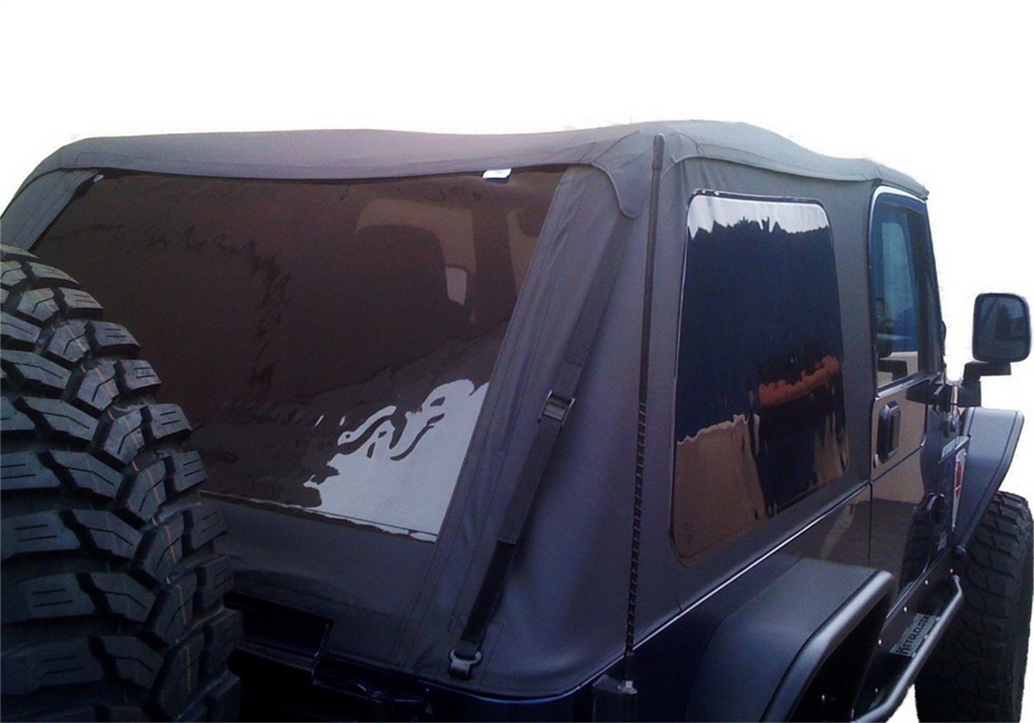 Rampage by RealTruck 106635 Frameless Trail Top Complete Compatible with 2004-2006 Wrangler (TJ)