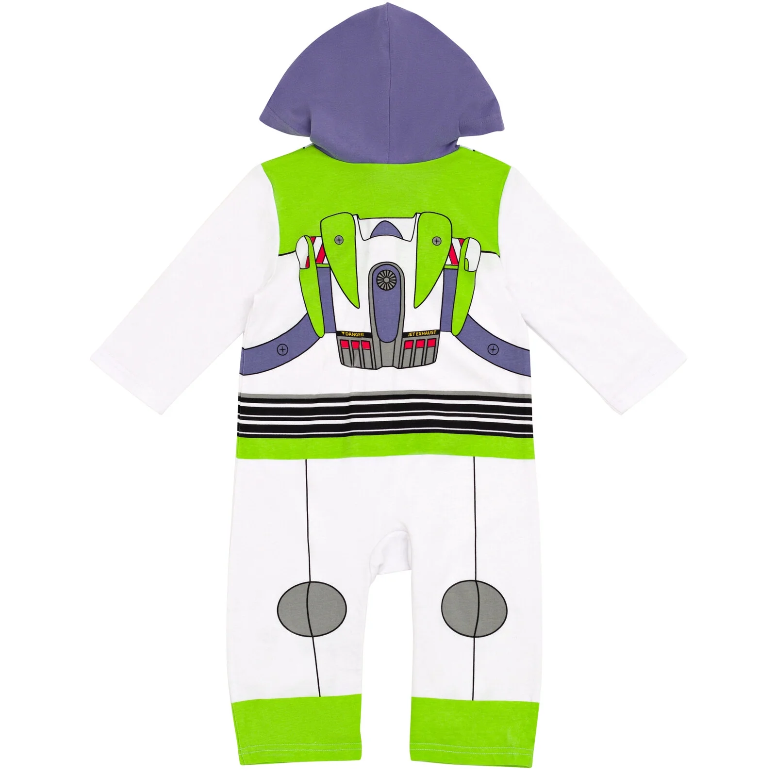 Disney Pixar Toy Story Buzz Lightyear Toddler Boys Zip Up Cosplay Coverall Infant to Little Kid