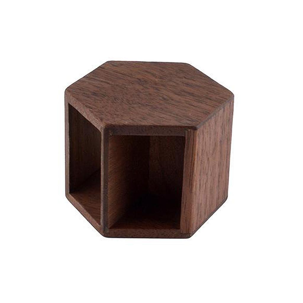 Dolls House Walnut Wood Mini End /12 Miniatures Toy for Living Room