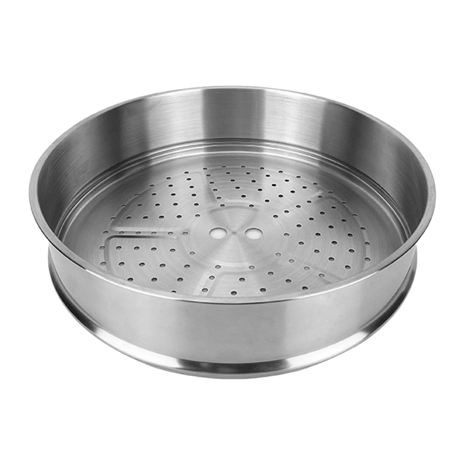 Stainless Steel Steamer Basket Food Steamer Vegetable Dumplings Steamer Salad Cooking Steamer Insert Easy to Clean for Household , 32cm