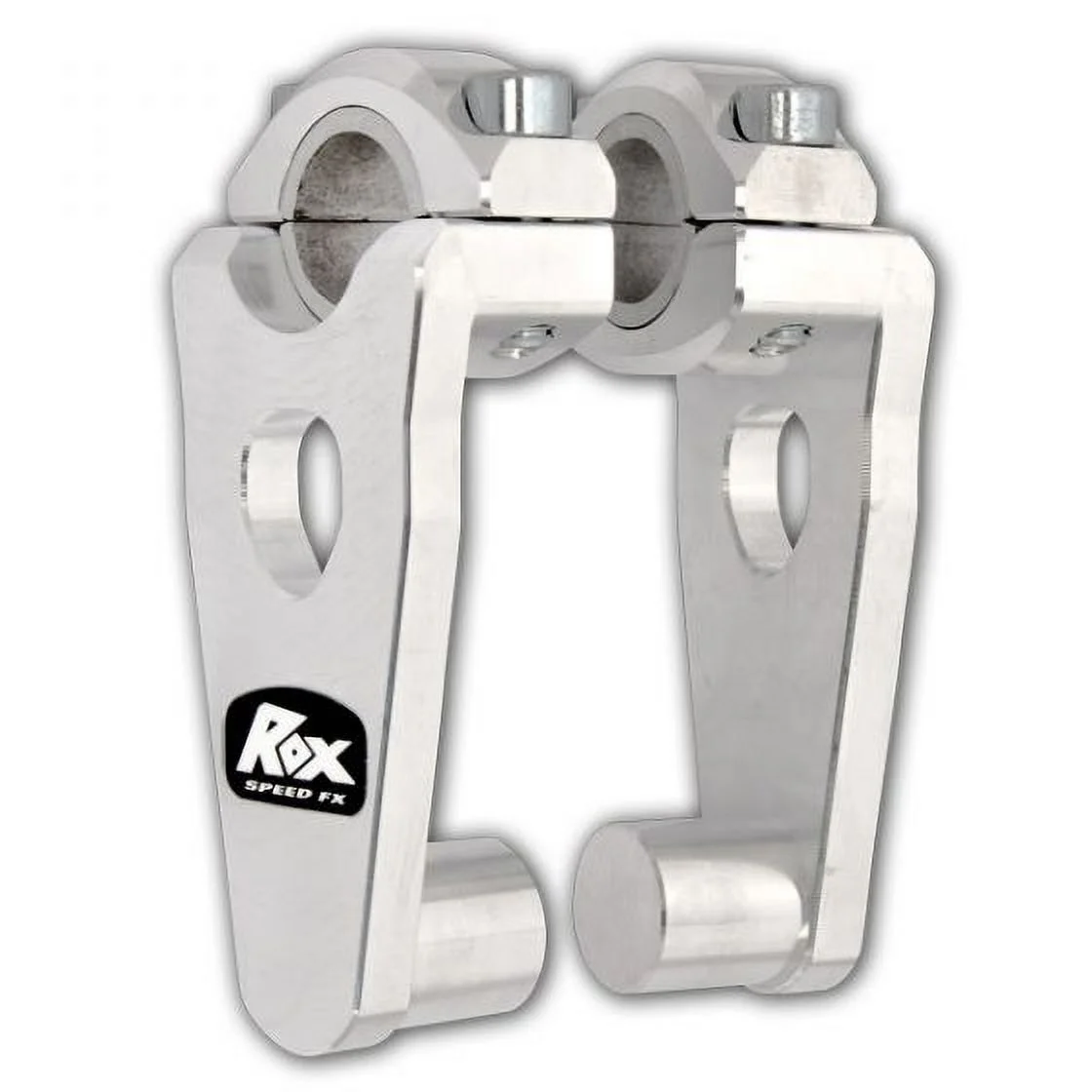 ROX SPEED FX Handlebar Pivoting Riser Silver  #202177