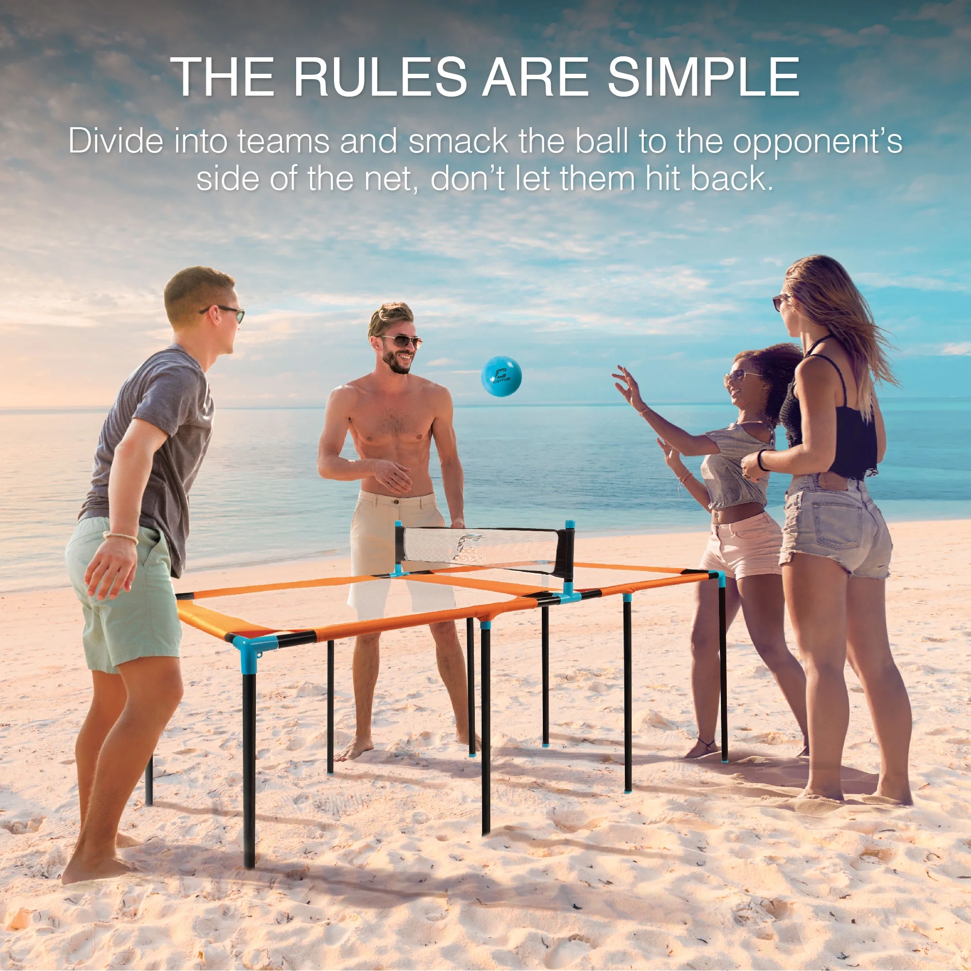 Cipton Smash Pong Set Table Tennis Smash Ball Indoor And Outdoor Games