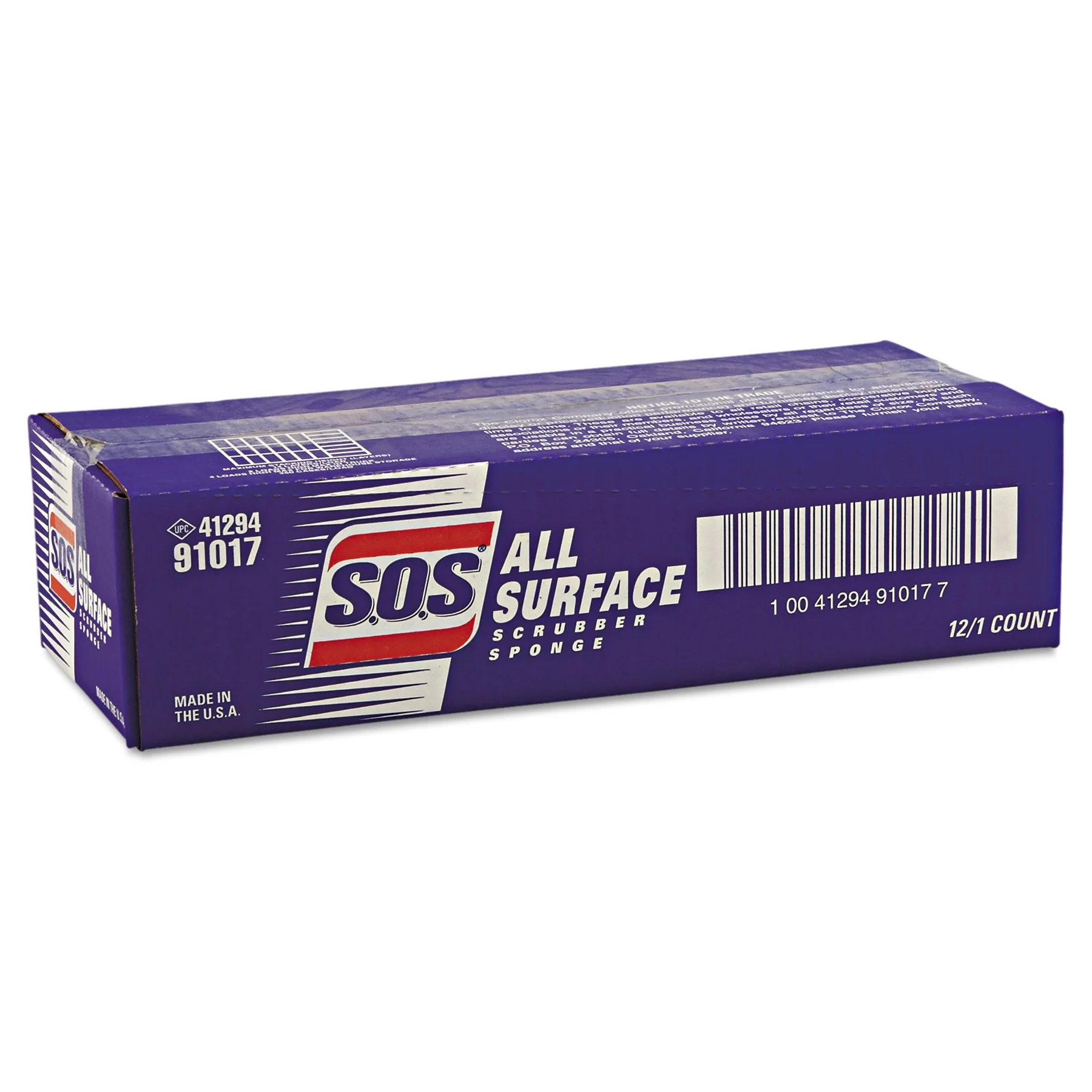 S.O.S 91017 All Surface Scrubber Sponge Pads