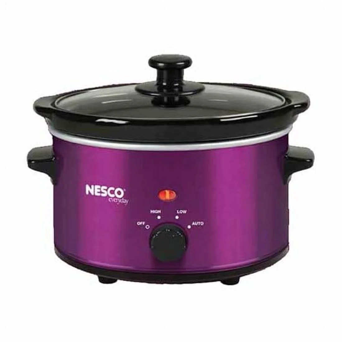 NESCO® 1.5 Qt Slow Cooker (Metallic Violet)