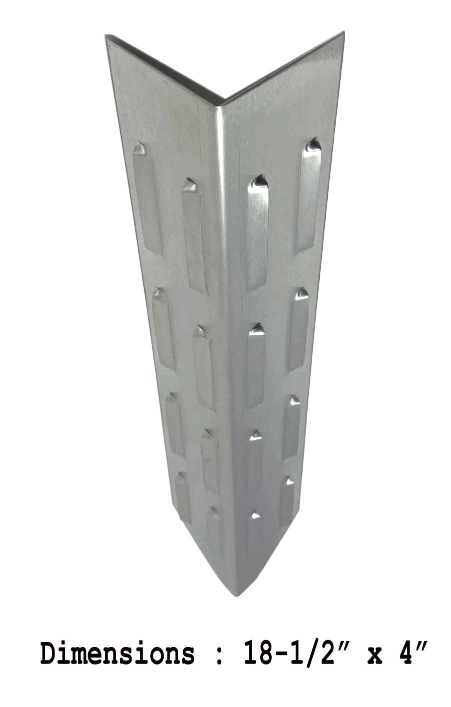 Replacement Stainless Steel Heat Plate for Wolf BBQ2 Series, BBQ48BI-LP, (4-PK) Gas Grill Models