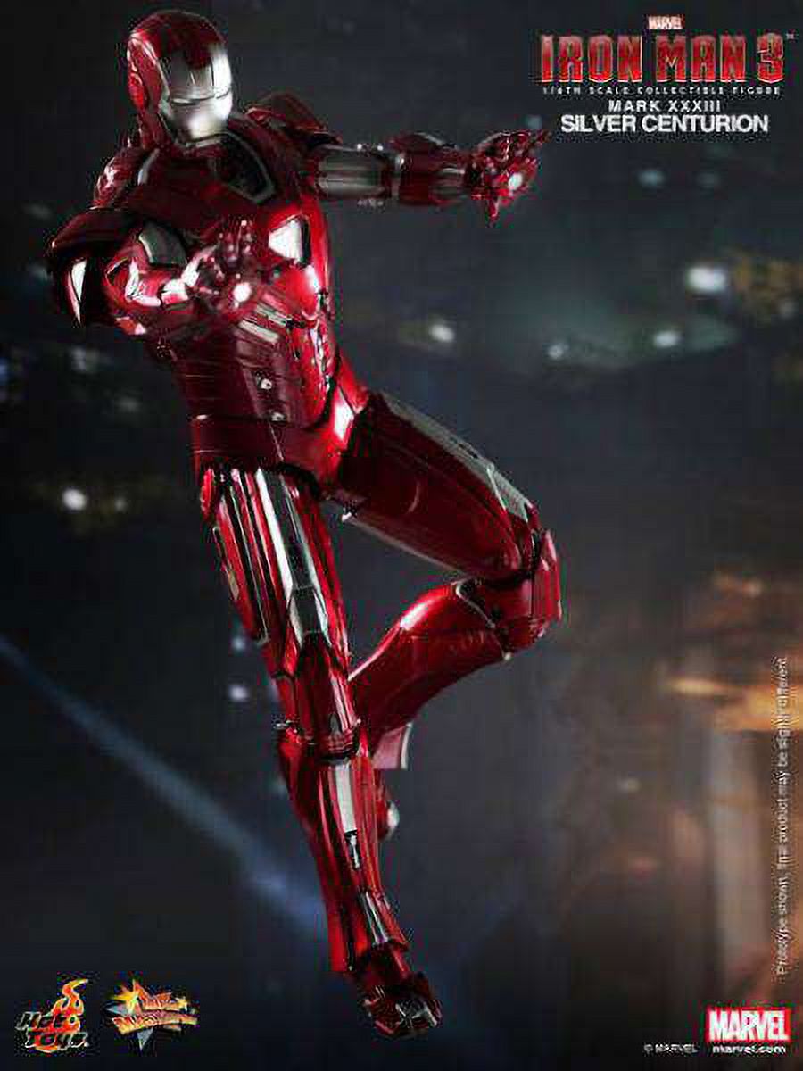 Movie Masterpiece Iron Man Mark 33 Silver Centurion Collectible Figure