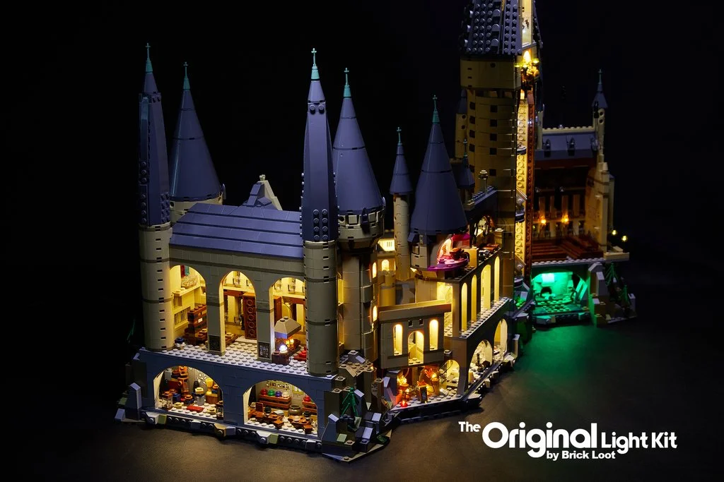 Brick Loot LED Lighting Kit for LEGO Harry Potter Hogwarts Castle 71043 (LEGO set not included)