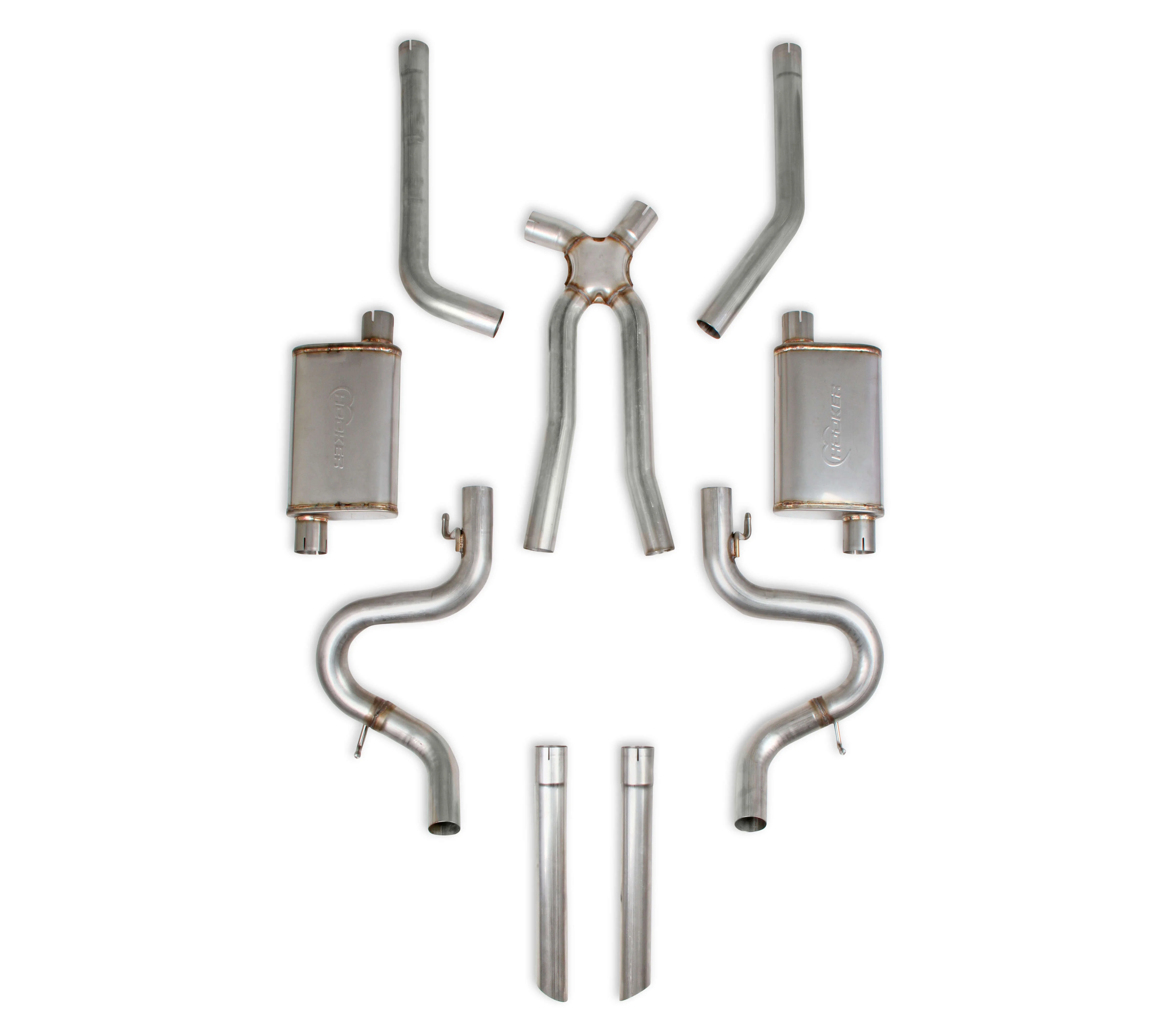 Hooker 70501363-RHKR Exhaust System Kit Fits select: 1978-1988 CHEVROLET MONTE CARLO, 1978-1987 CHEVROLET EL CAMINO