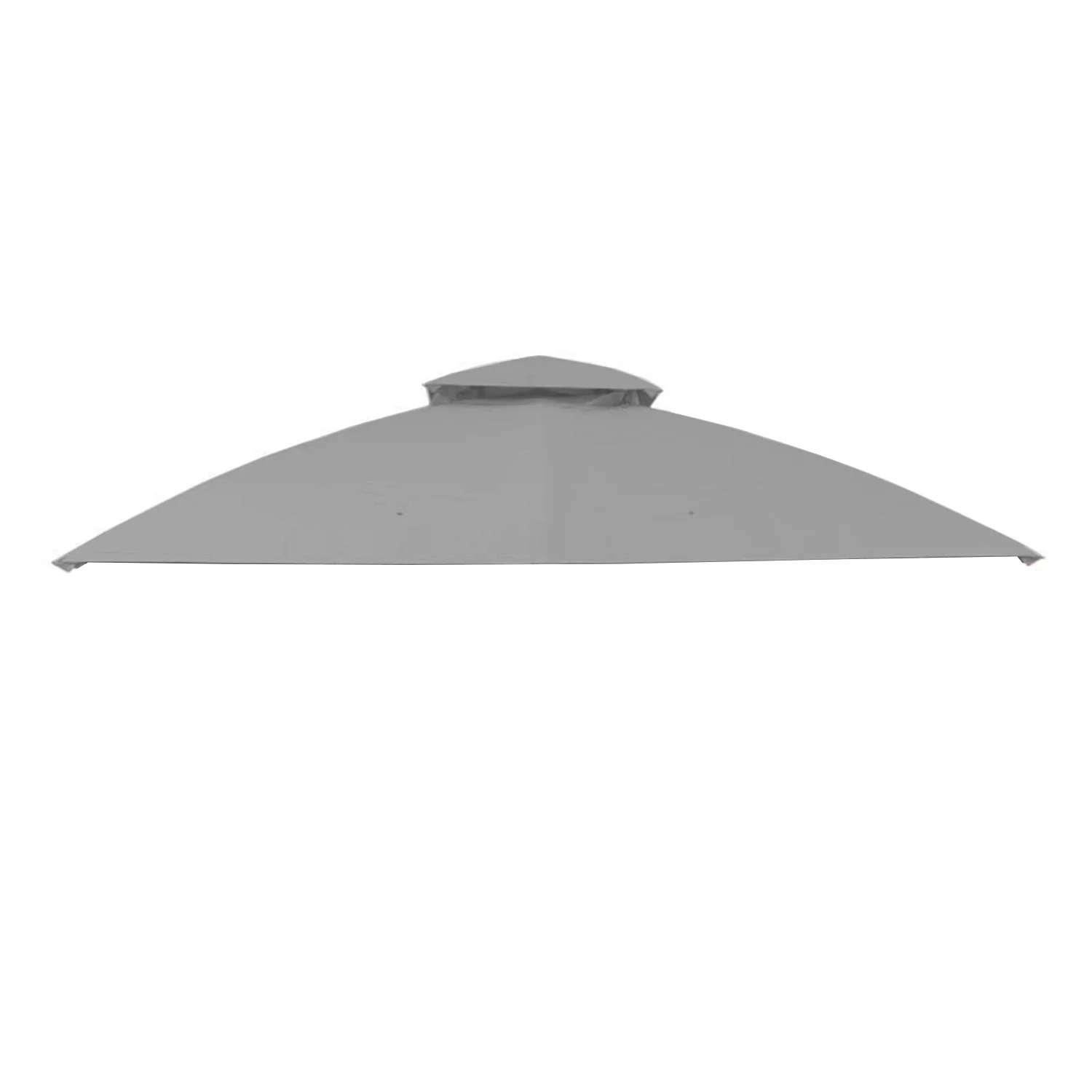 Garden Winds Replacement Canopy Top Cover for Westbrook Gazebo - Riplock 350 - Slate Gray