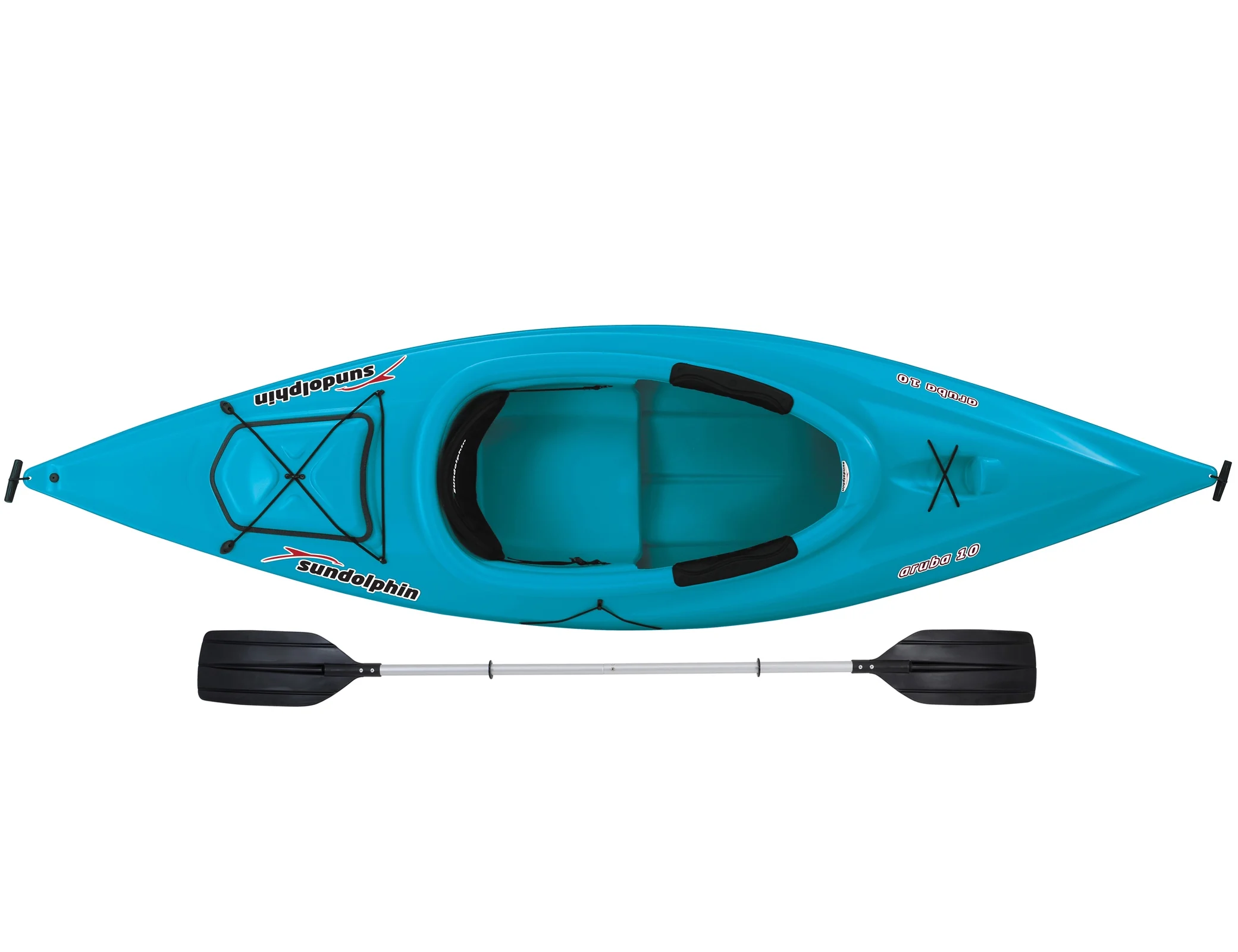 Sun Dolphin Aruba 10' Sit In Kayak Ocean, Paddle Included