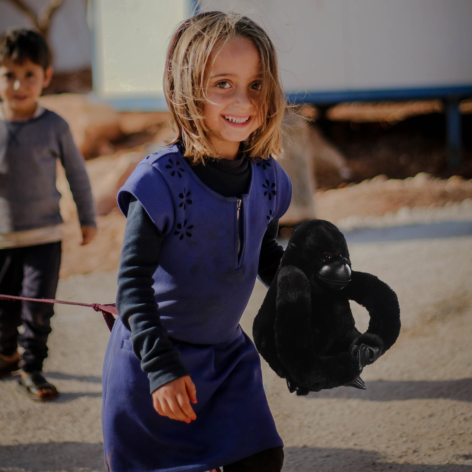 Lovely Plush Gorilla Toy Figure Toys Monkey Stuffed Animals Orangutan Doll Pp Cotton