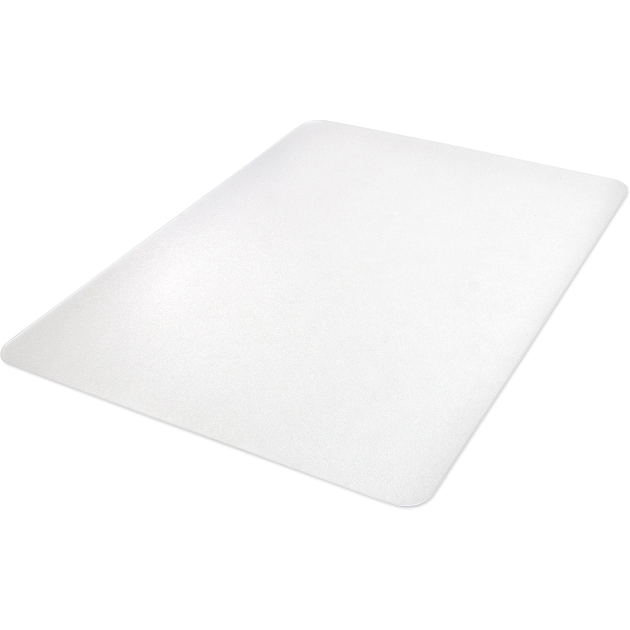 Lorell, Hard Floor Rectangler Polycarbonate Chairmat, 1 Each, Clear