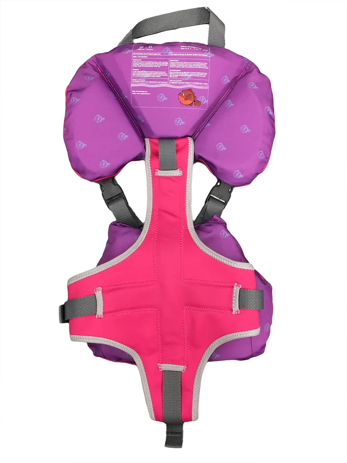 Level Six Puffer Baby Flotation Vest - Pink