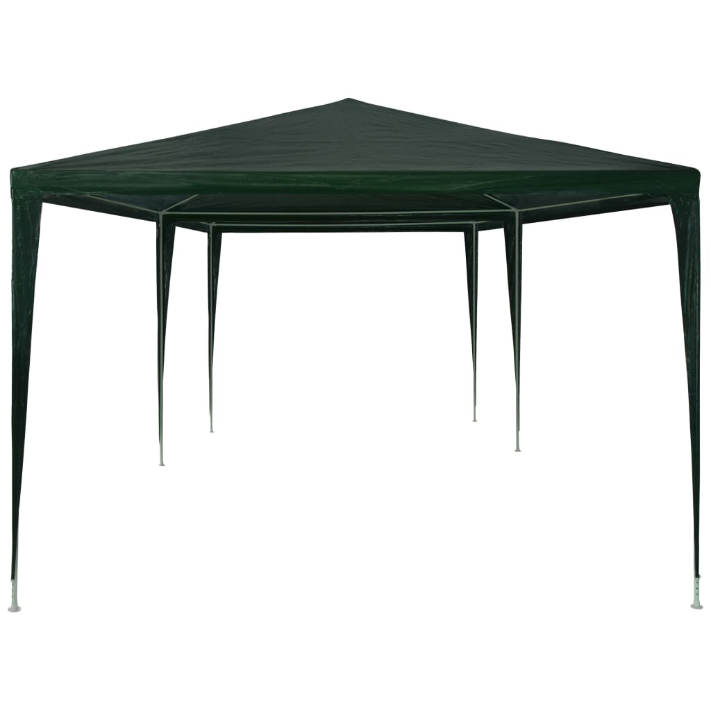 Dcenta Party Tent Outdoor Gazebo Canopy PE Roof Sunshade Shelter Green for Backyard, Wedding, Shows, BBQ, Camping, Festival 9.8ft x 19.6ft x 8.3ft (L x W x H)