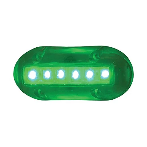 T-H Marine Supplies LED-51868-DP LED Underwater Surface Mount Light, Green