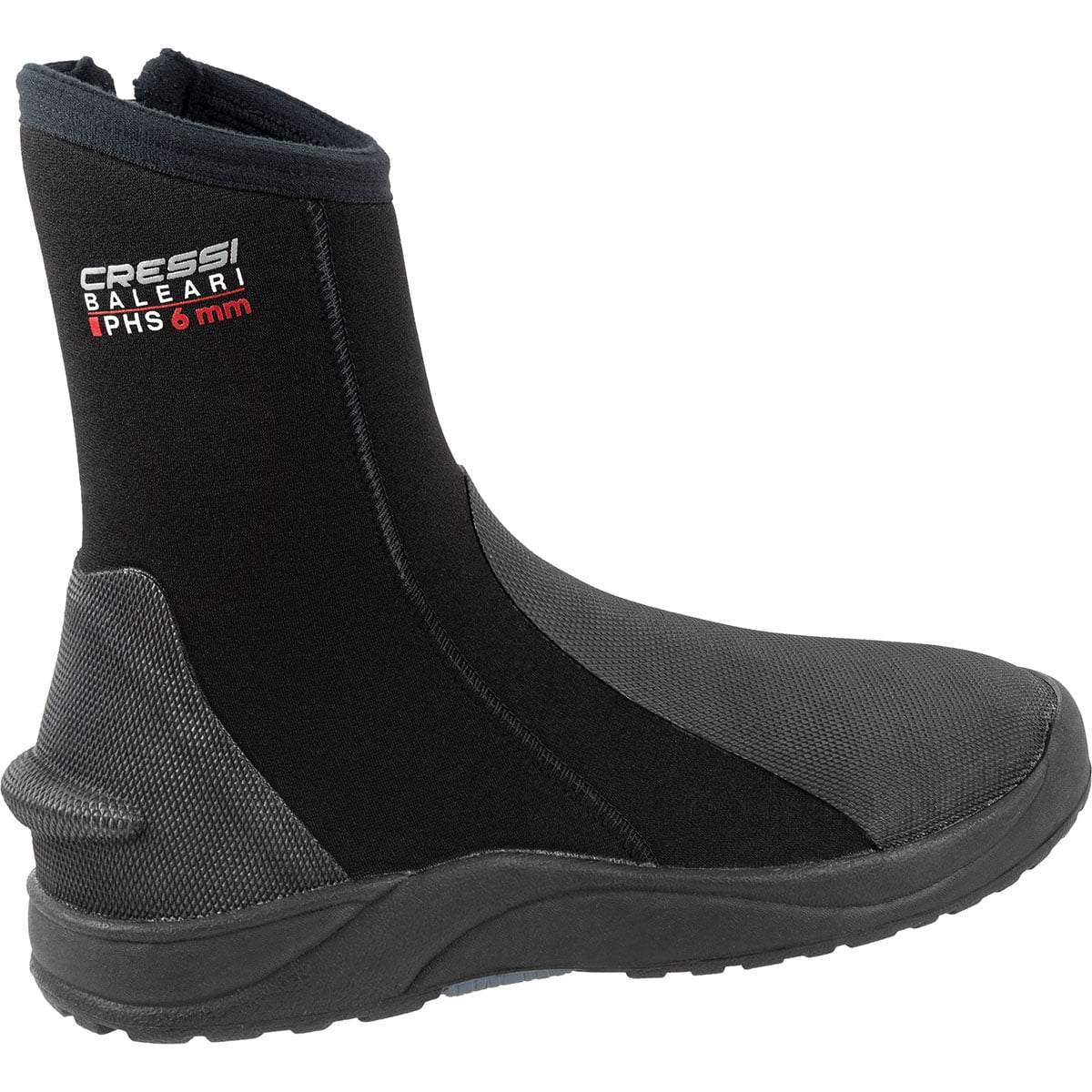 Cressi Baleari PHS 6mm Black (Black/Black, 7.5)