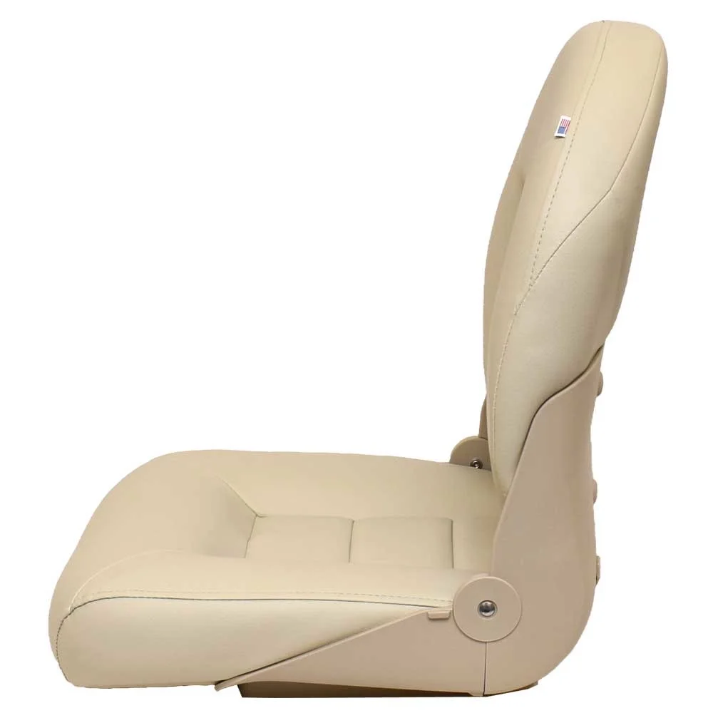 Premier Boat Folding Fishing Seat 5-5115-1 | Tempress Tan 24 Inch