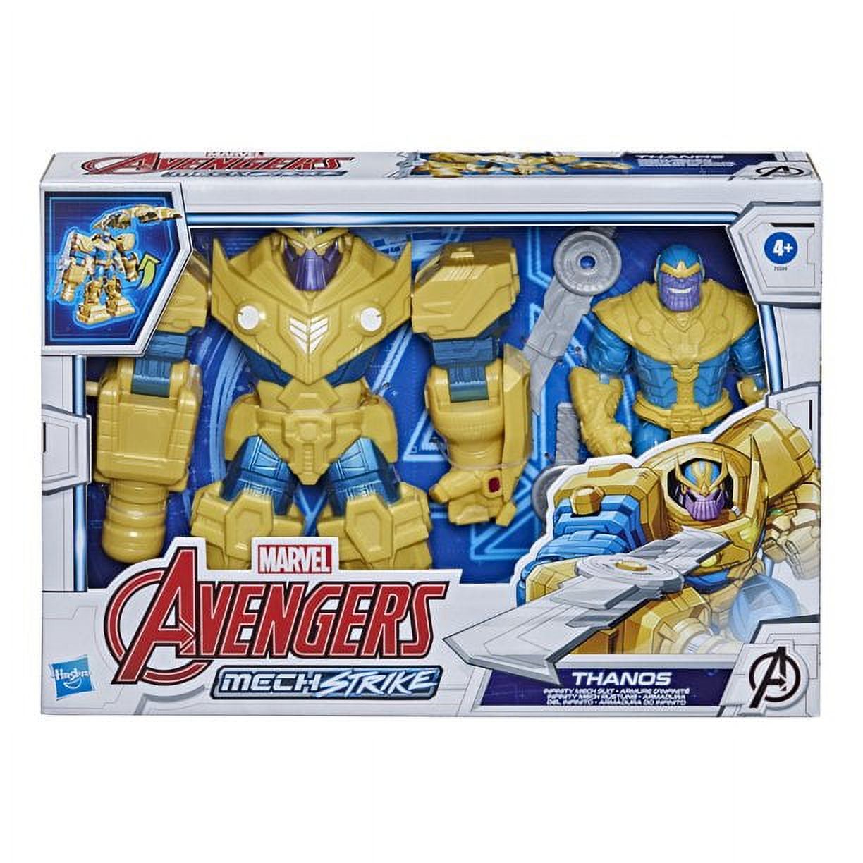 Avengers Mech Strike 9-inch Infinity Mech Suit Thanos Action Figure