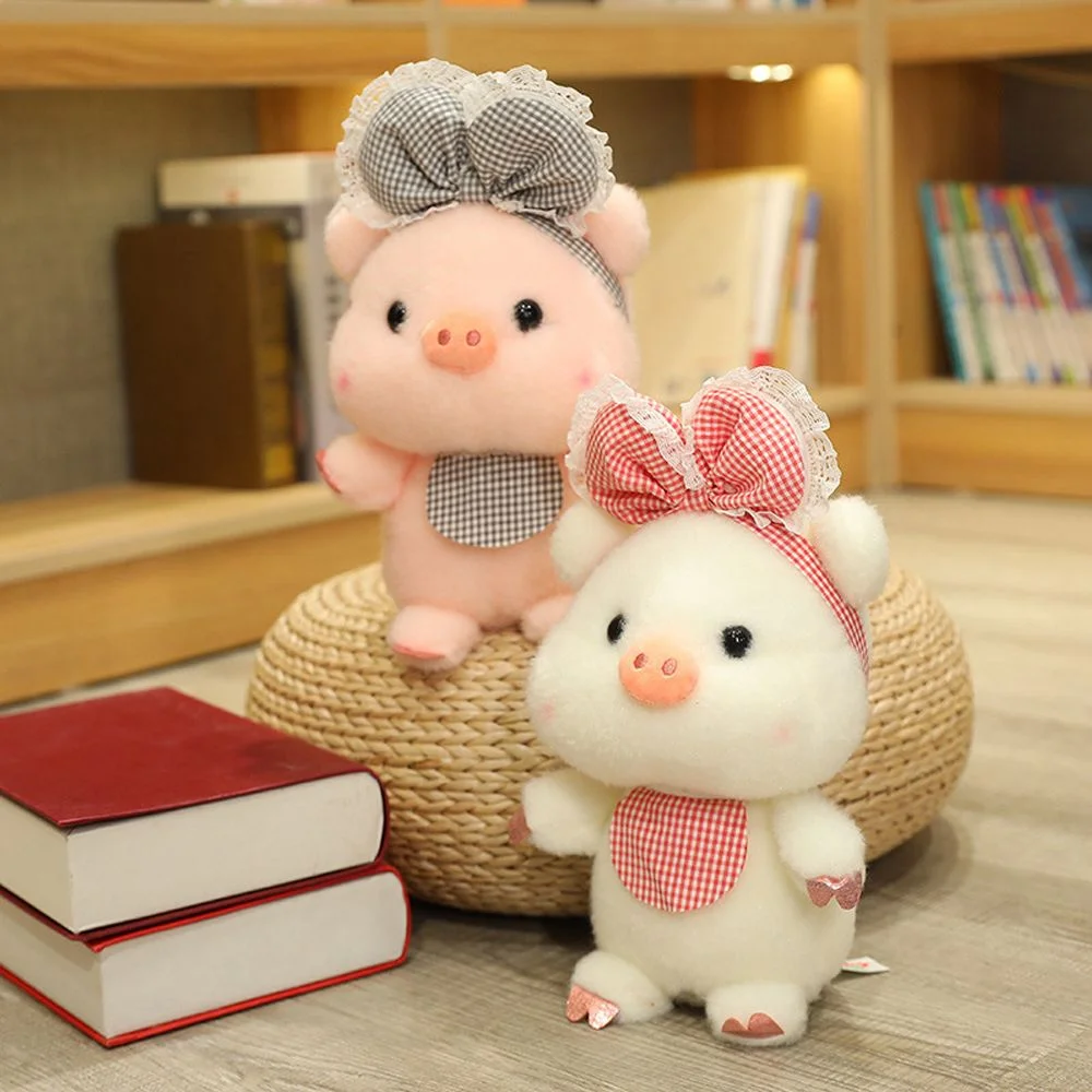 Giraffe Pig Children Gift Animal Dolls Home Decor Kids Toys Soft Toy Stuffed Toy Plush Doll Animal Plush Toy Stuffed Animals WHITE PIG
