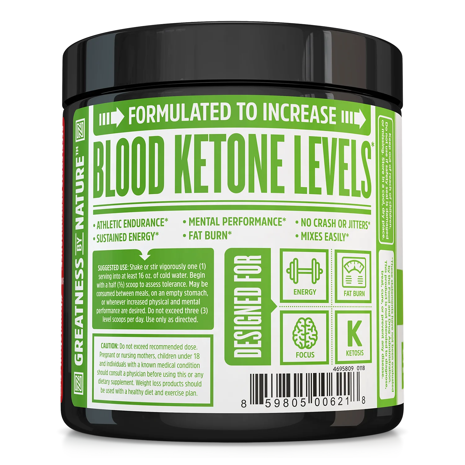 Zhou Keto Drive Exogenous Ketone Performance Complex | BHB Salts | Formulated for Ketosis, Energy and Focus | Orange Mango | 16 Servings, 8.29 oz