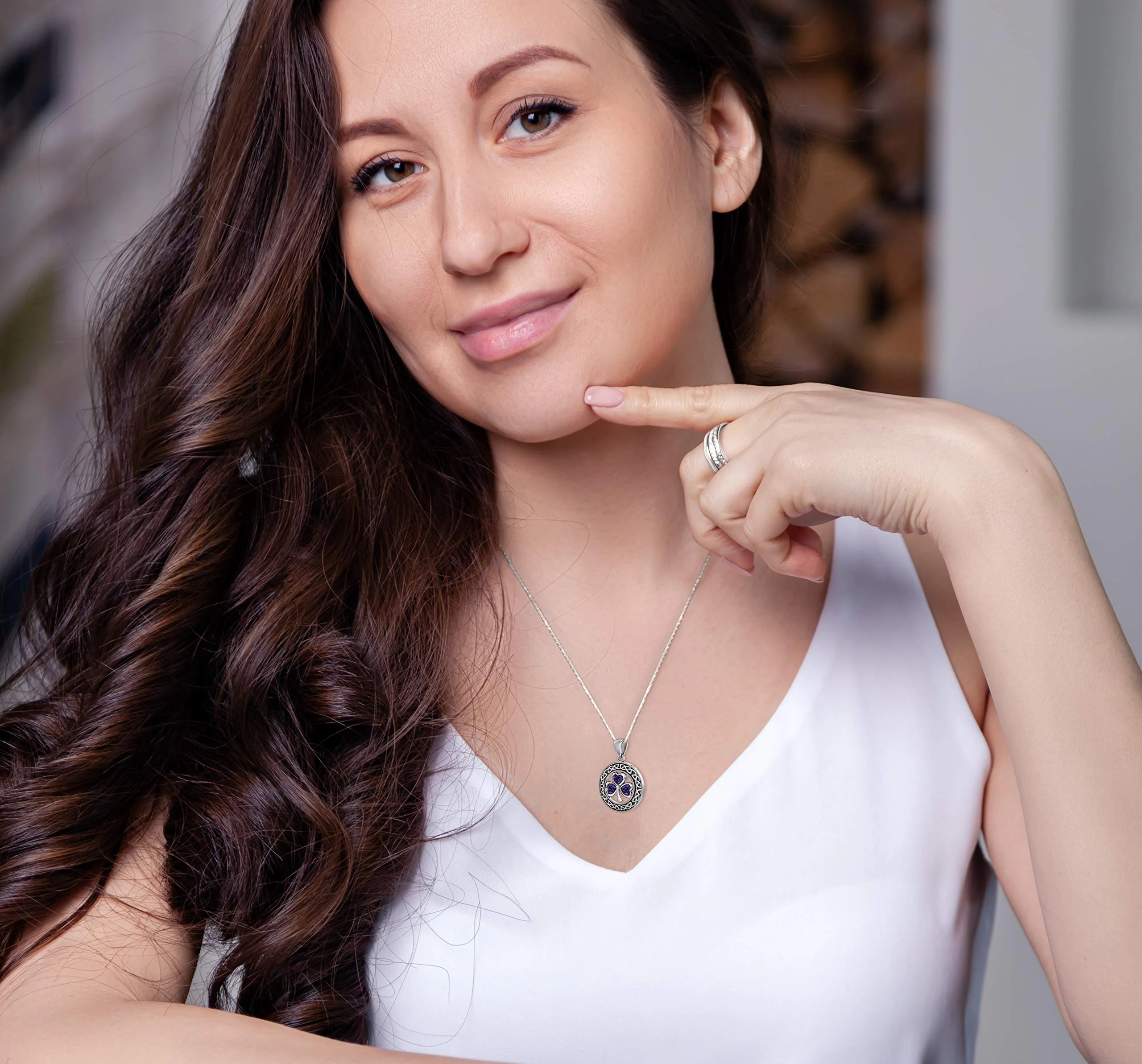 Ladies 14K Yellow Gold Small 3D Baseball Ball Sports Charm Pendant 1.75mm Rope Chain Necklace, 20in