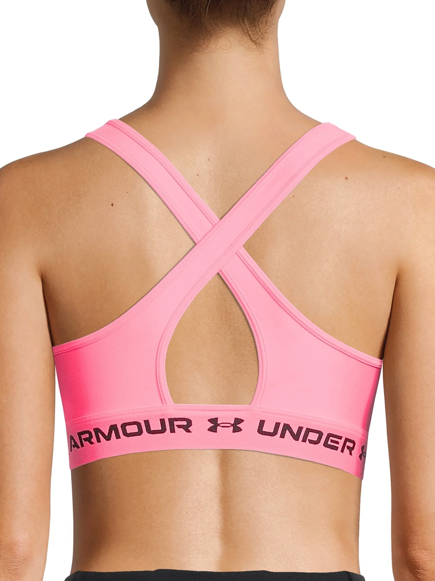 Under Armour Women's Mid Crossback Sports Bra