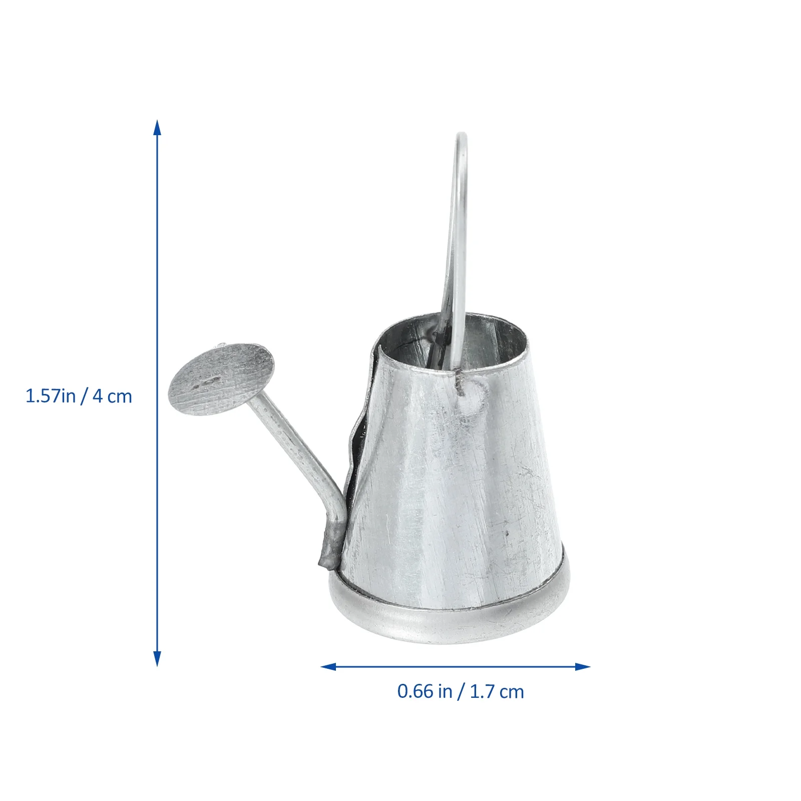 Watering Can Mini Miniature Kettle Dollhouse Pot Tool Fairy Garden Landscape Supplies House Accessorie Ornament Tin