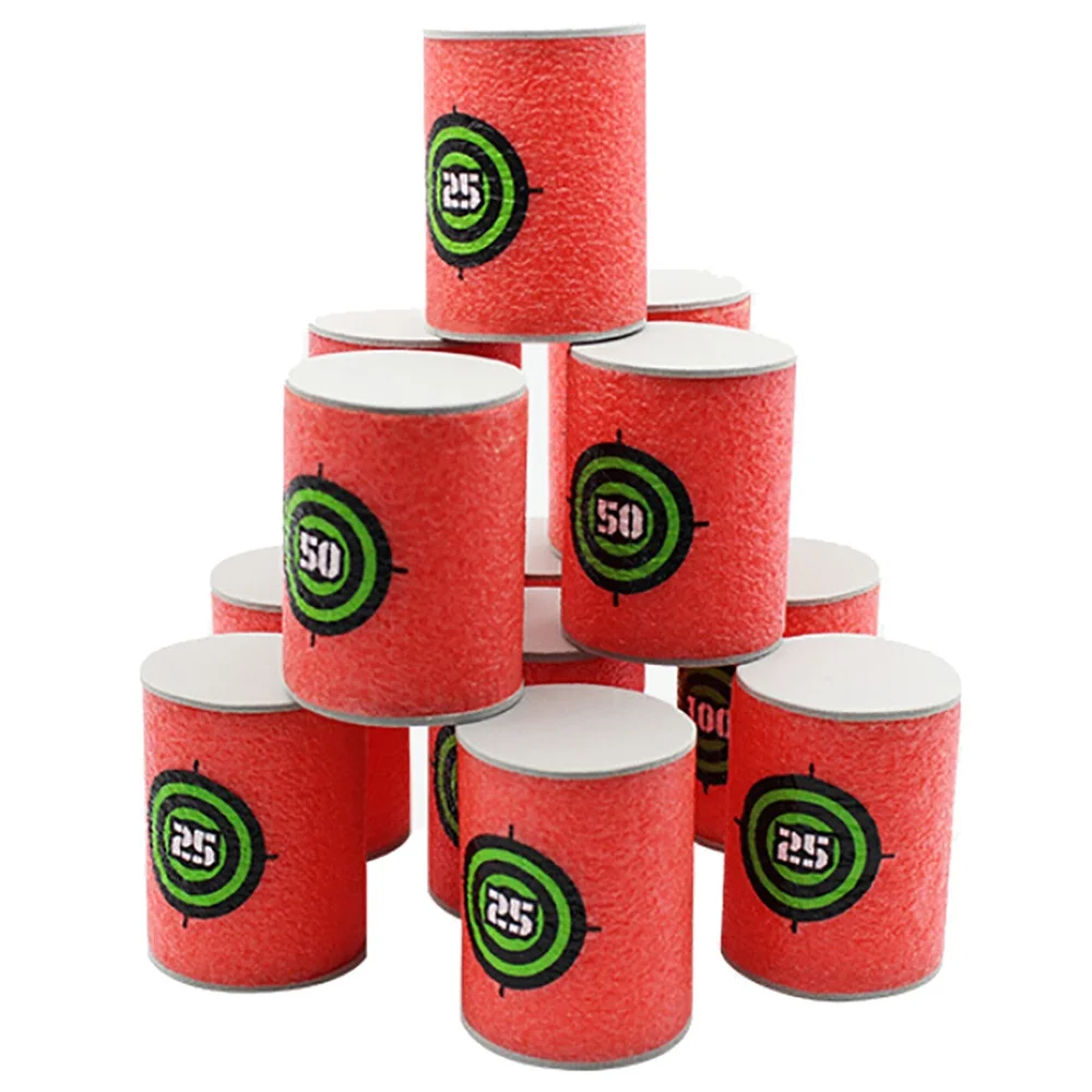 Bowake 18xEVA Soft Bullet Target Dart For NERF N-Strike Elite Series Blasters Kids Toy